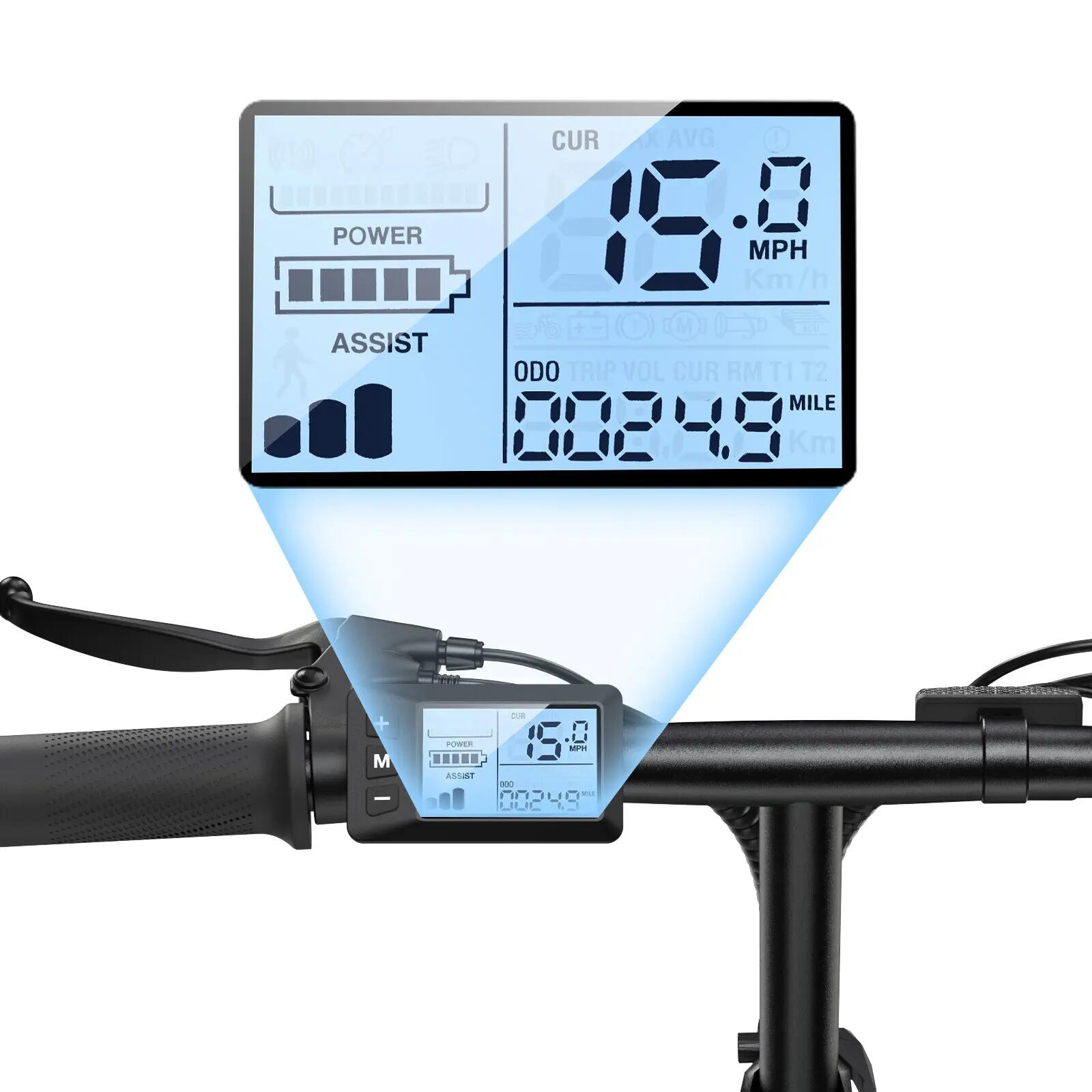 Składany elektryczny rower miejski iScooter EB1S 350W 432Wh 14-calowy 7/11