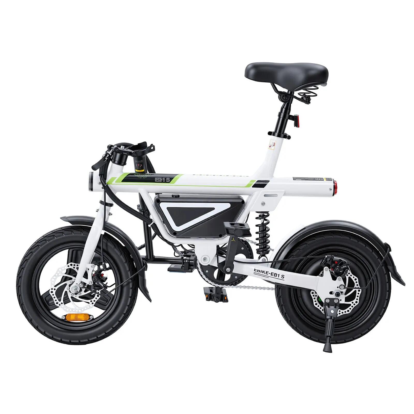 Składany elektryczny rower miejski iScooter EB1S 350W 432Wh 14-calowy 3/11