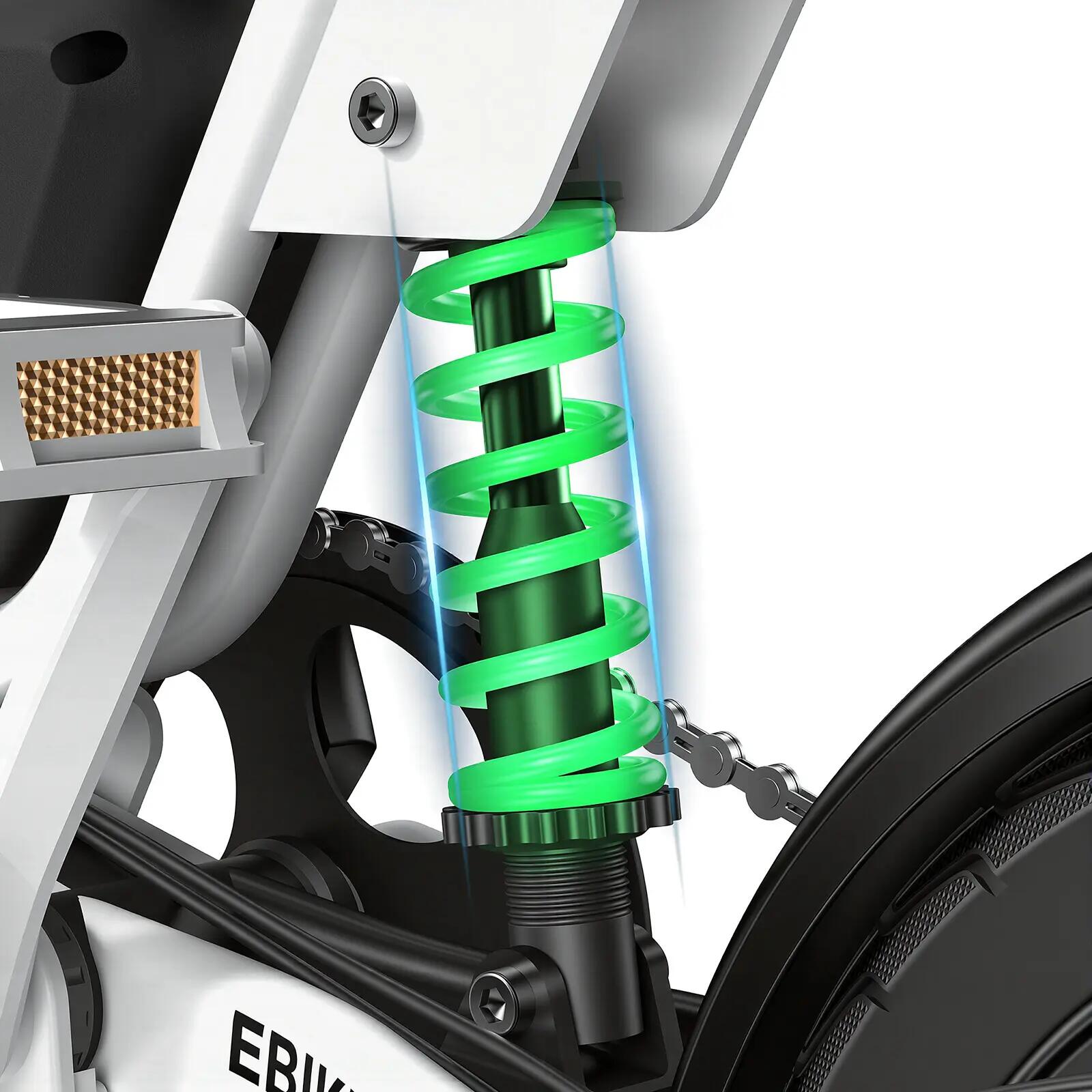 Składany elektryczny rower miejski iScooter EB1S 350W 432Wh 14-calowy 10/11