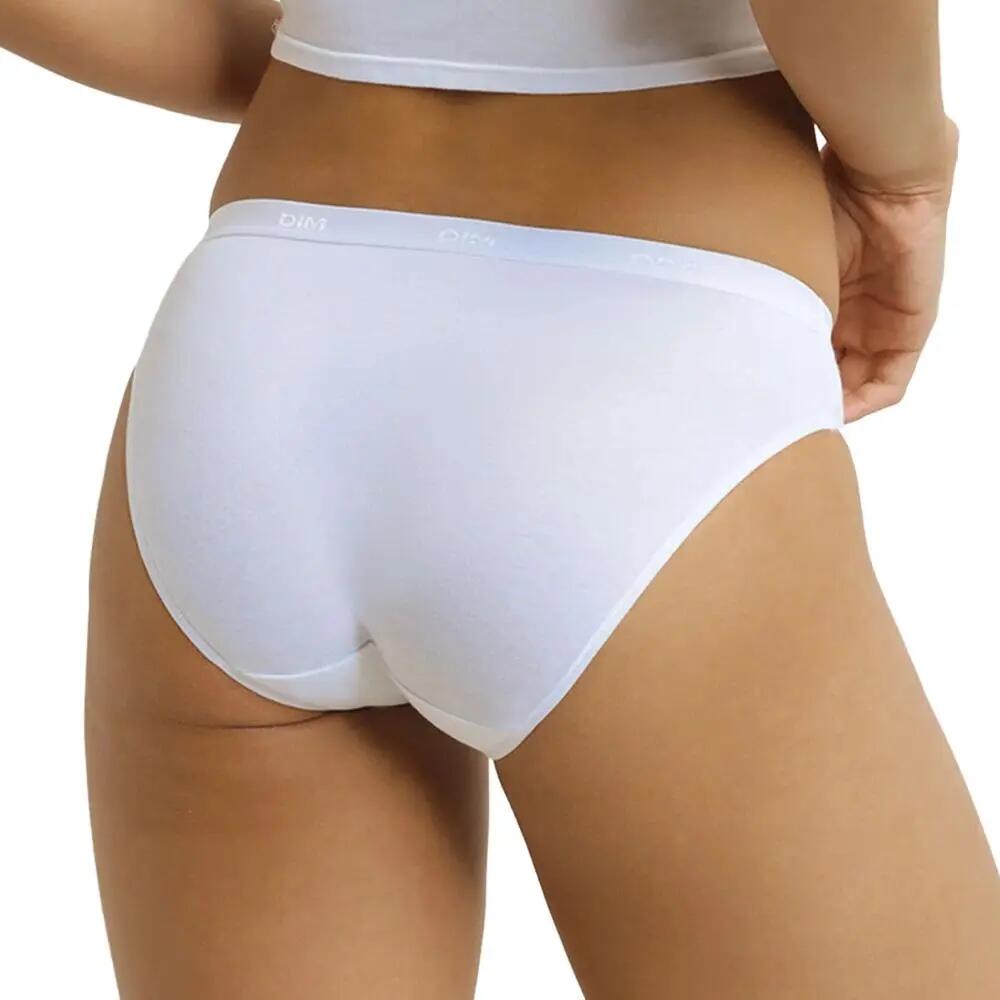Dimdim - Pack de 3 Braguitas Culotte Violeta para Mujer con Bolsillos 4/4