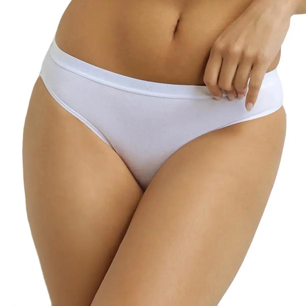 Dimdim - Pack de 3 Braguitas Culotte Violeta para Mujer con Bolsillos 3/4