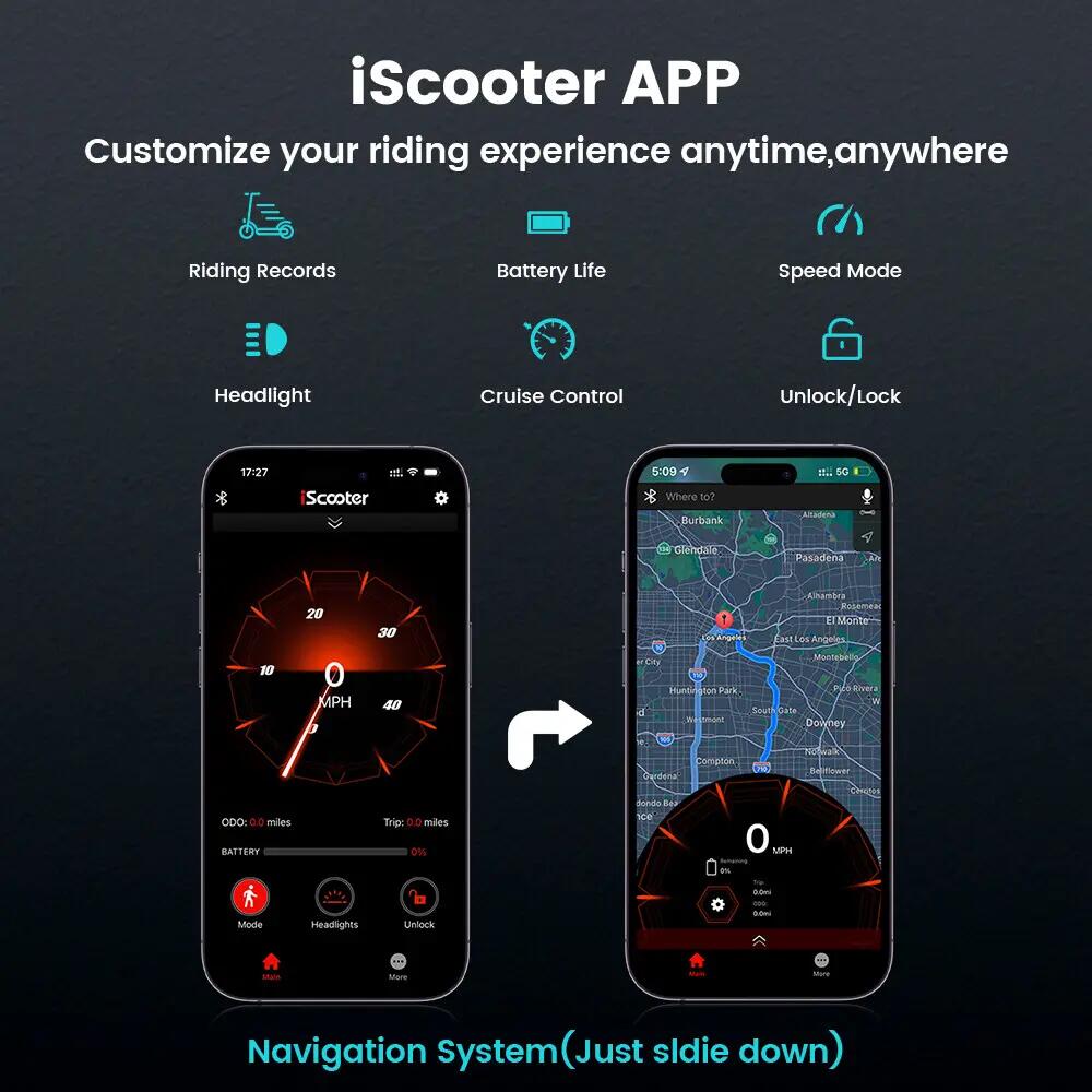 Trotinete elétrica iscooter i10Pro 800W 48V dobrável 8/12