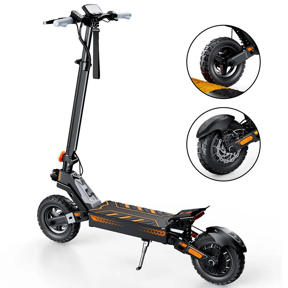 Trotinete elétrica iscooter W10 1200W 48V dobrável 3/5