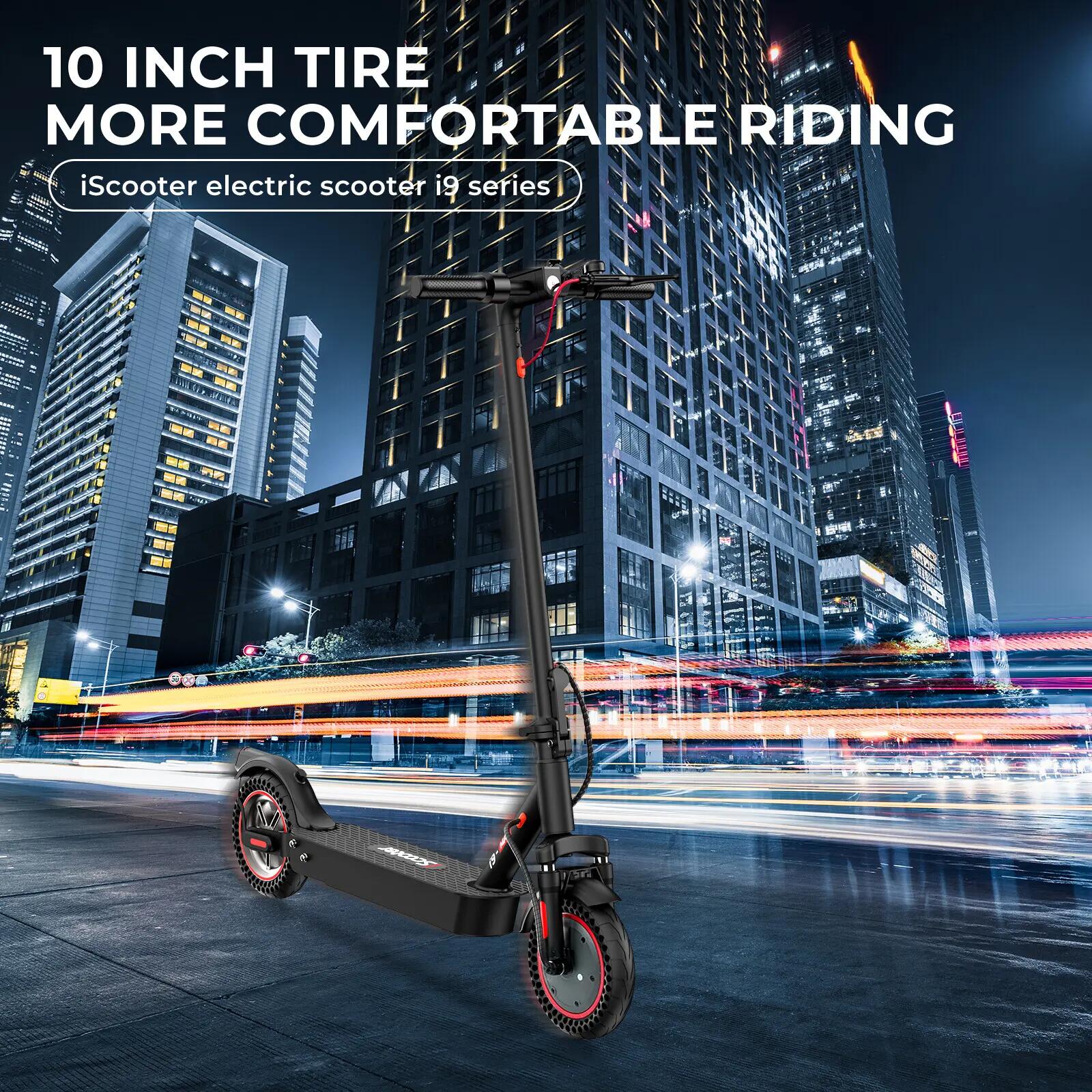 Trotinete elétrica iscooter i9Max 500W 36V dobrável 6/11