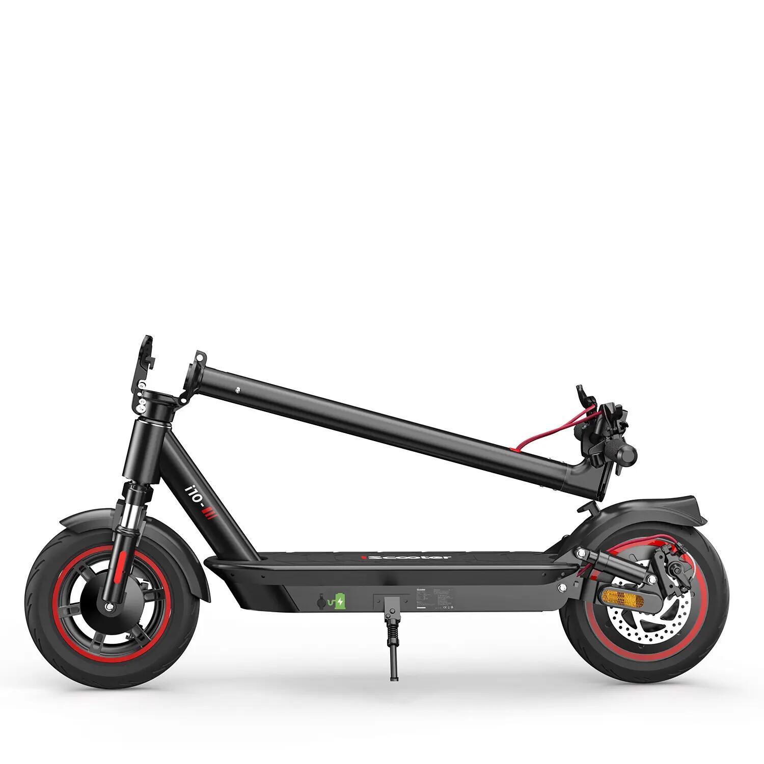 Trotinete elétrica iscooter i10 650W 42V dobrável 4/14