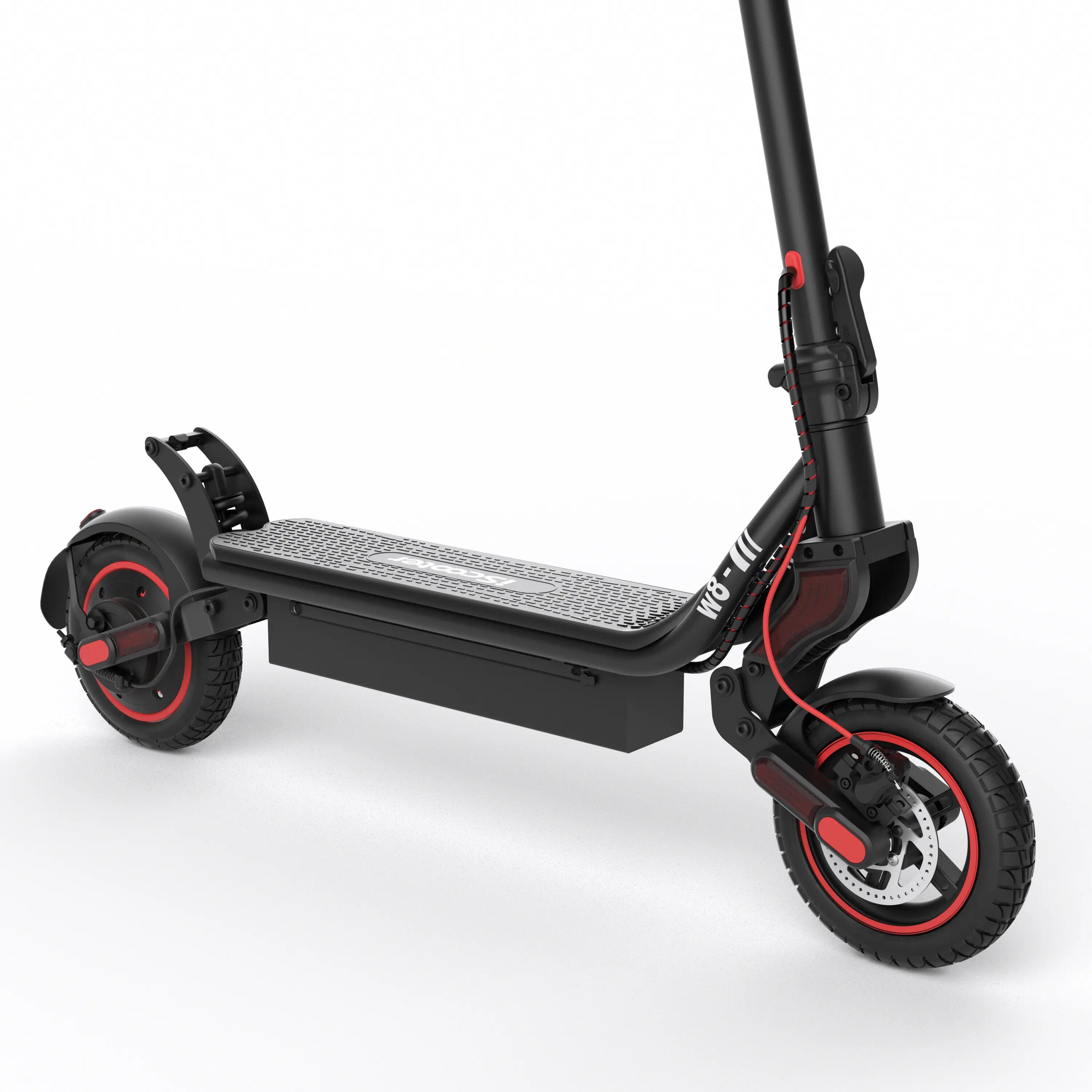 Trotinete elétrica iscooter W8 500W 48V dobrável 4/13