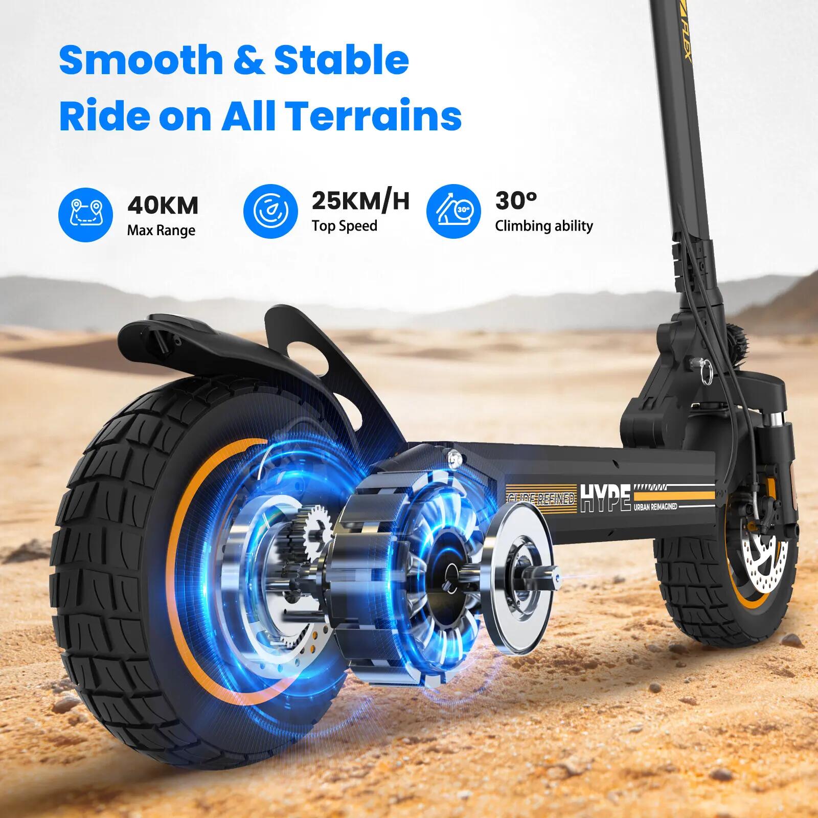 Trotinete elétrica iscooter W9air 500W 48V dobrável 3/10
