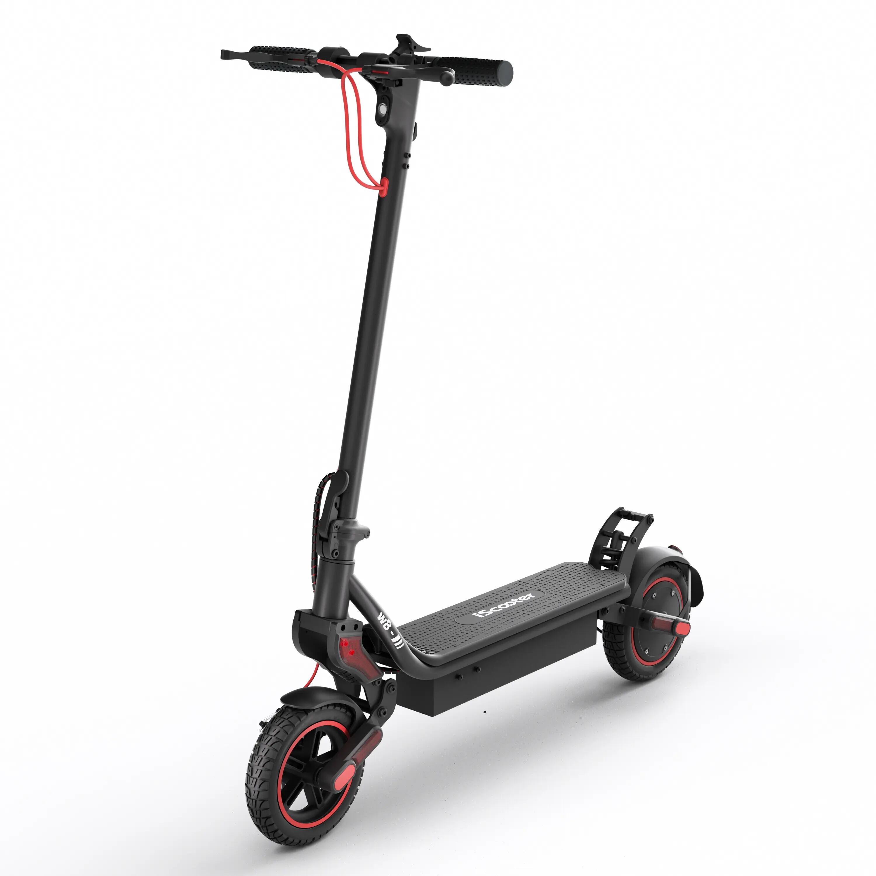 Trotinete elétrica iscooter W8 500W 48V dobrável 2/13