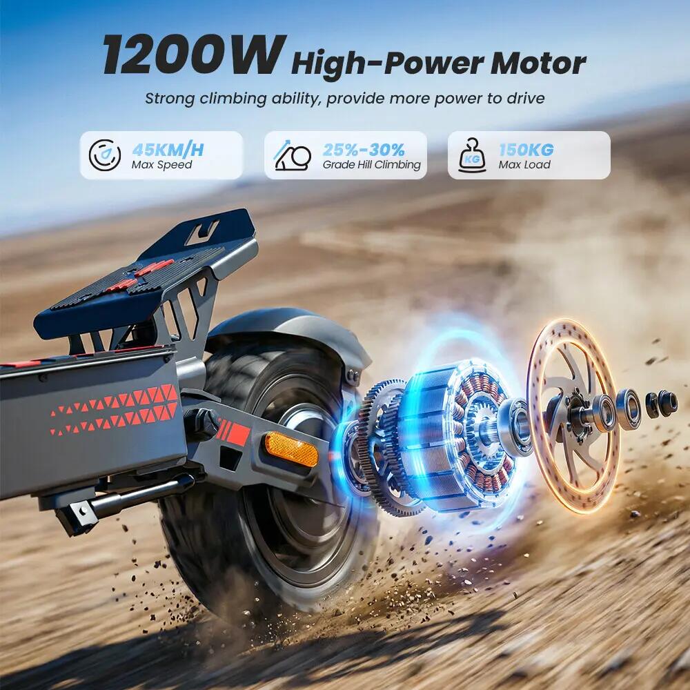 Trotinete elétrica iscooter iF1 1200W 48V dobrável 11/14