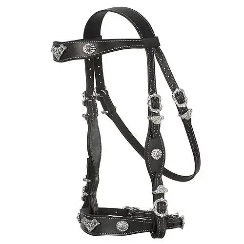 Bridon d'équitation portugaise Hispano Hipica Eco 1/1