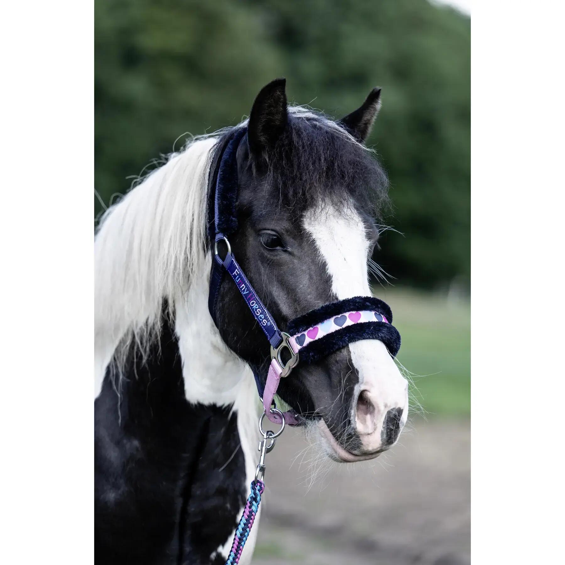 Kantar dla konia futerkowego HKM Funny Horses Hearts 3/3