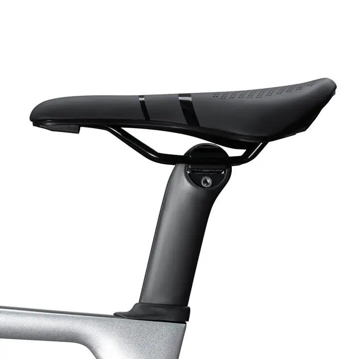 Selim de bicicleta de espuma confortável com canal central ROCKBROS 3/4