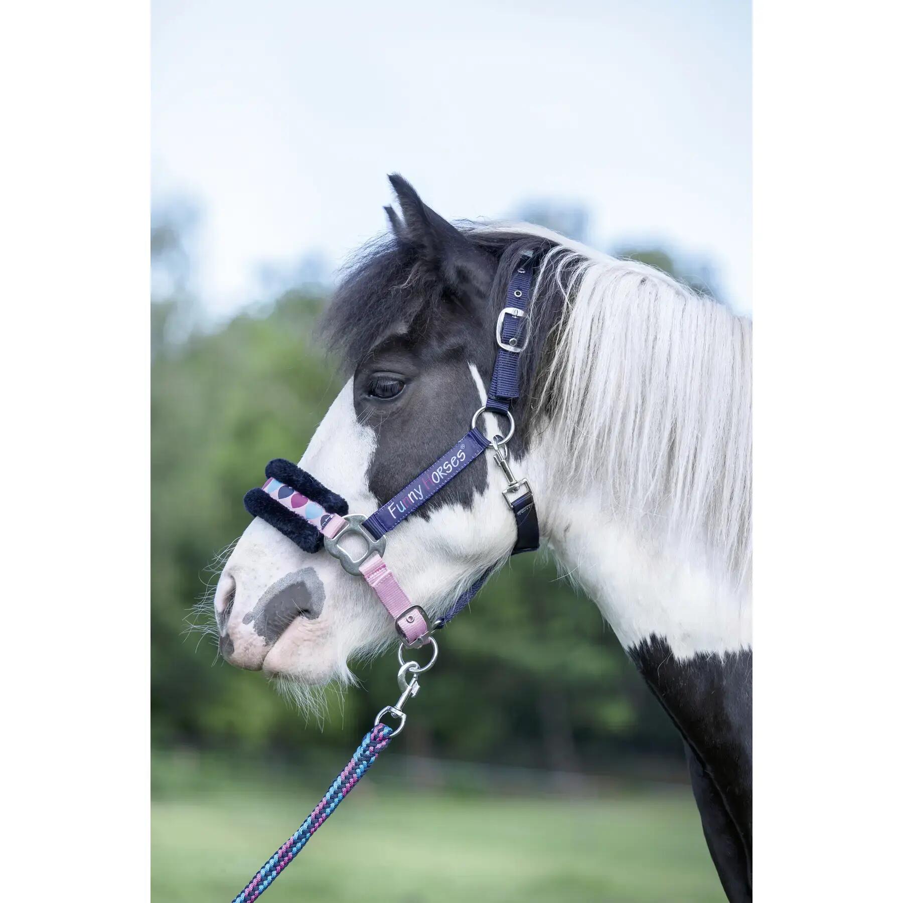 Kantar dla konia futerkowego HKM Funny Horses Hearts 2/3