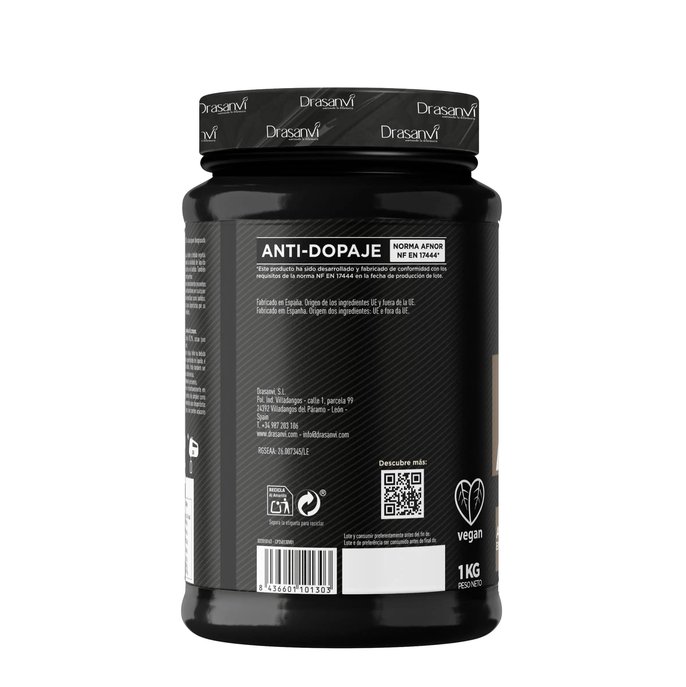 Crema de Arroz Sport Live - Sabor Cookies and Cream - 1Kg - DRASANVI 7/7