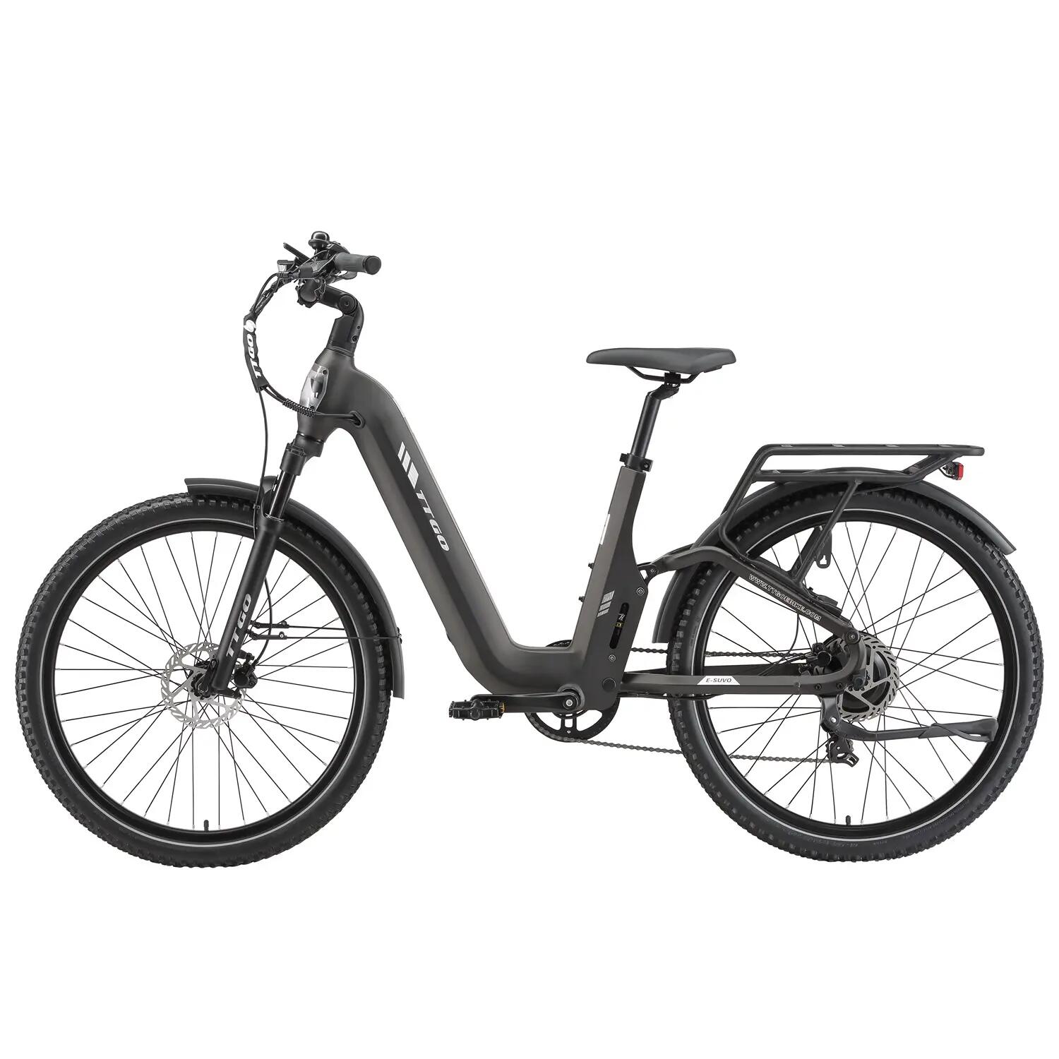 Rower elektryczny TTGO E-SUVO (dorosły), silnik 250W, bateria 48V 15Ah 3/15
