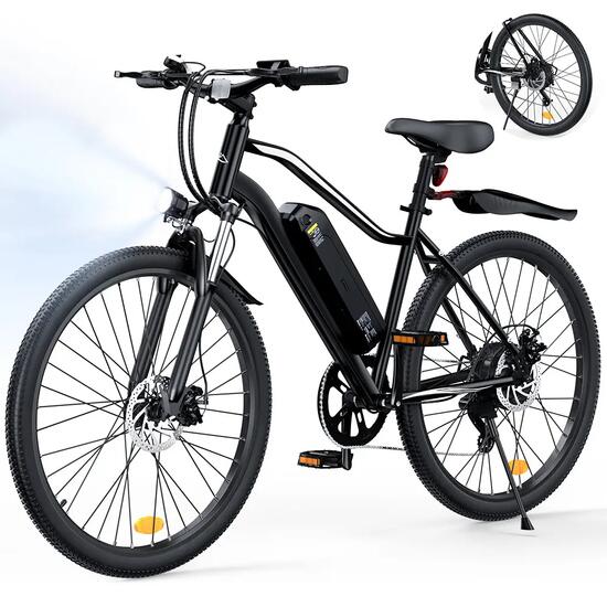 City bike elettrica iScooter EB3S 350W 540Wh 26 pollici