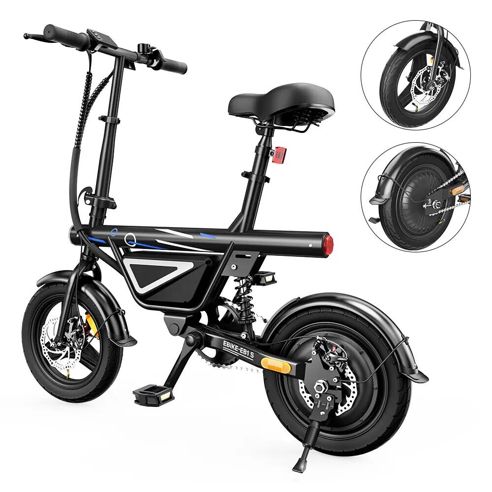 City bike elettrica pieghevole iScooter EB1S 350W 432Wh 14 pollici 3/13