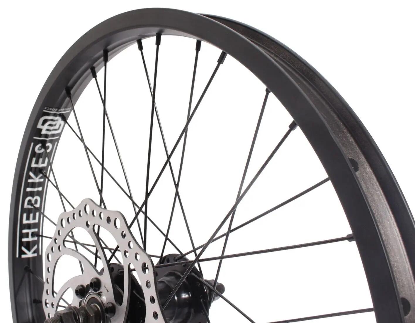 Rueda delantera BMX KHE Black Jack DISC 20 pulgadas 10 mm 5/6
