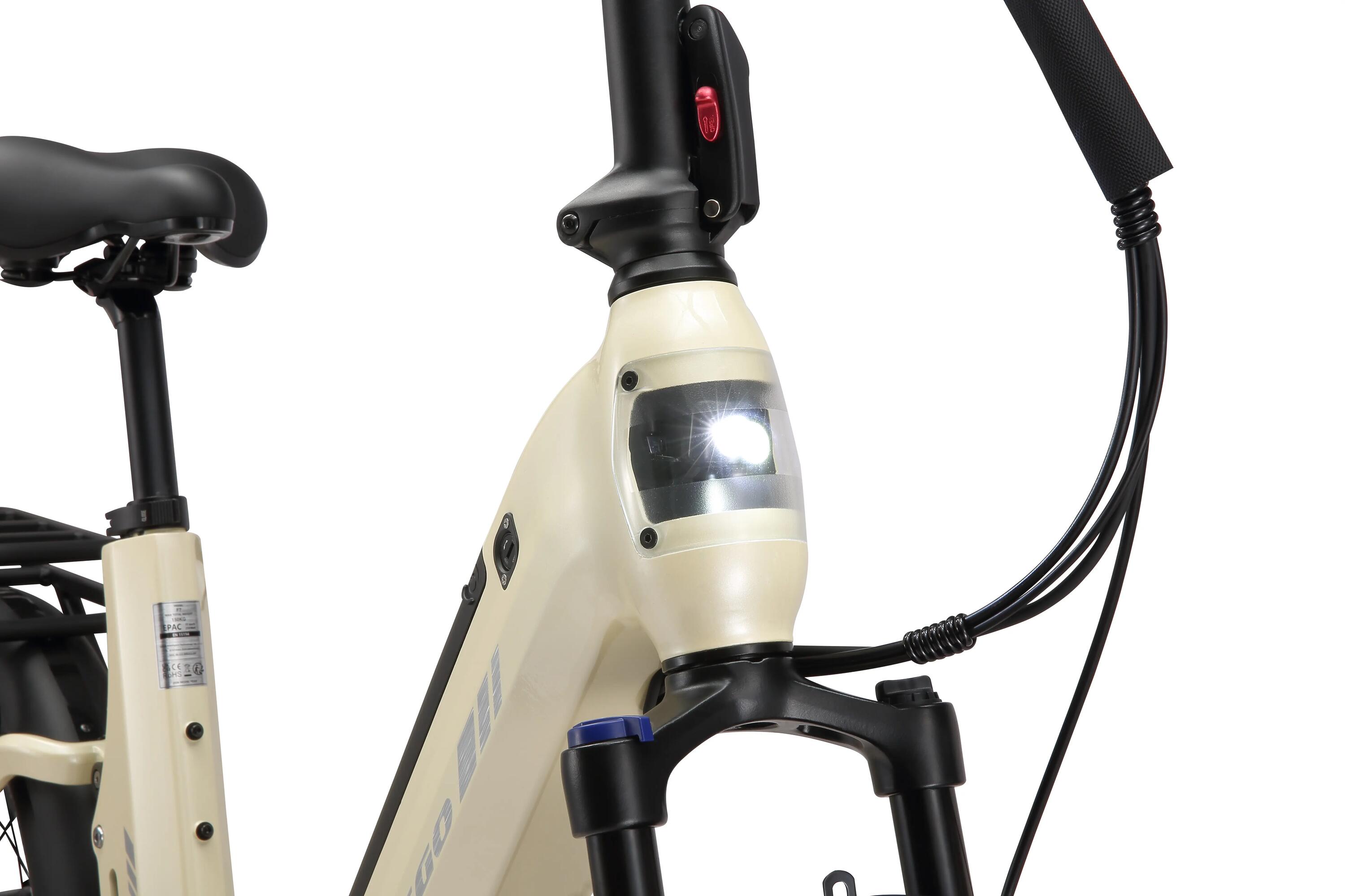 Rower elektryczny TTGO F7 (dorosły), silnik 250W, bateria 48V 15Ah 6/15