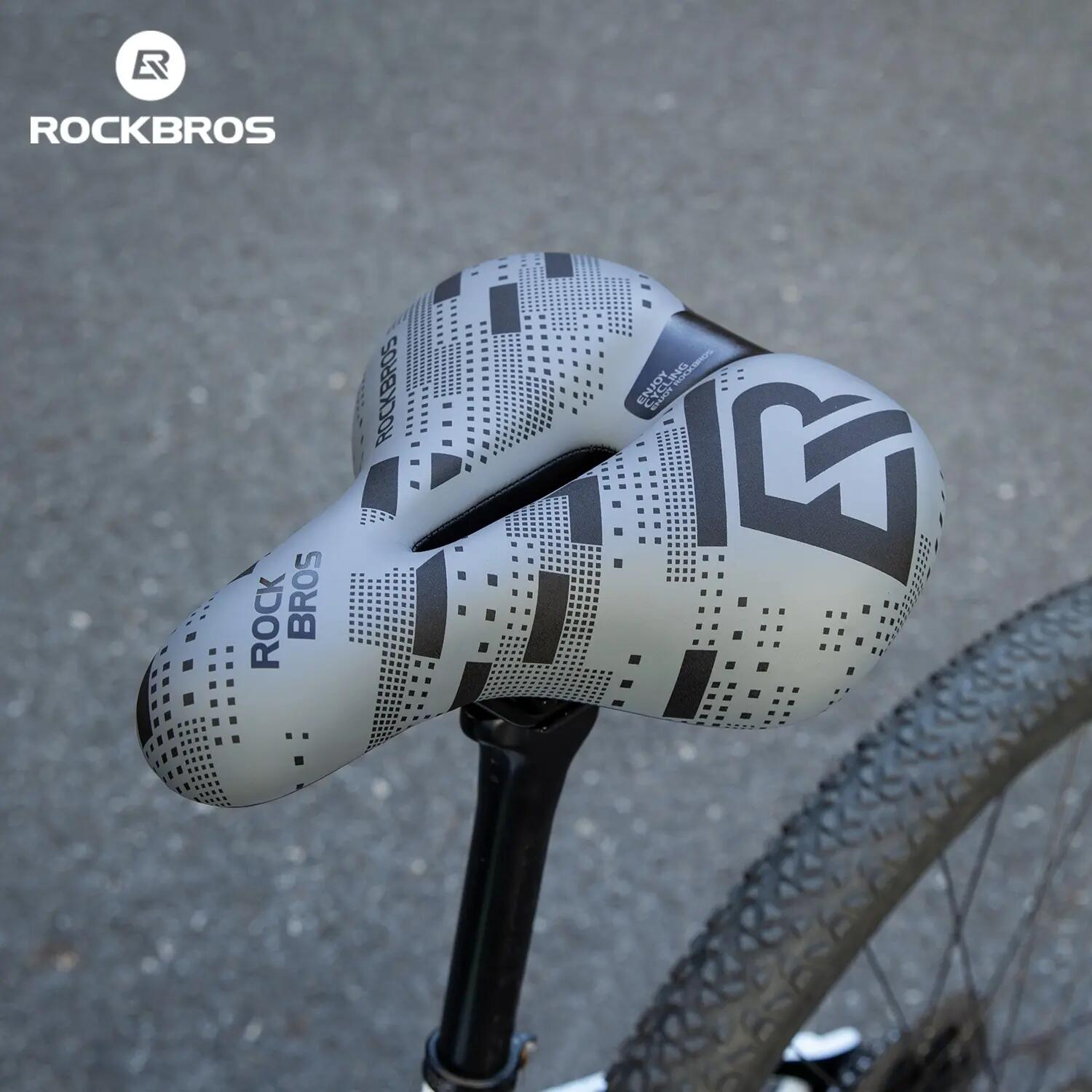 Komfort-Fahrradsattel aus hochdichtem Schaumstoff ROCKBROS 2/2