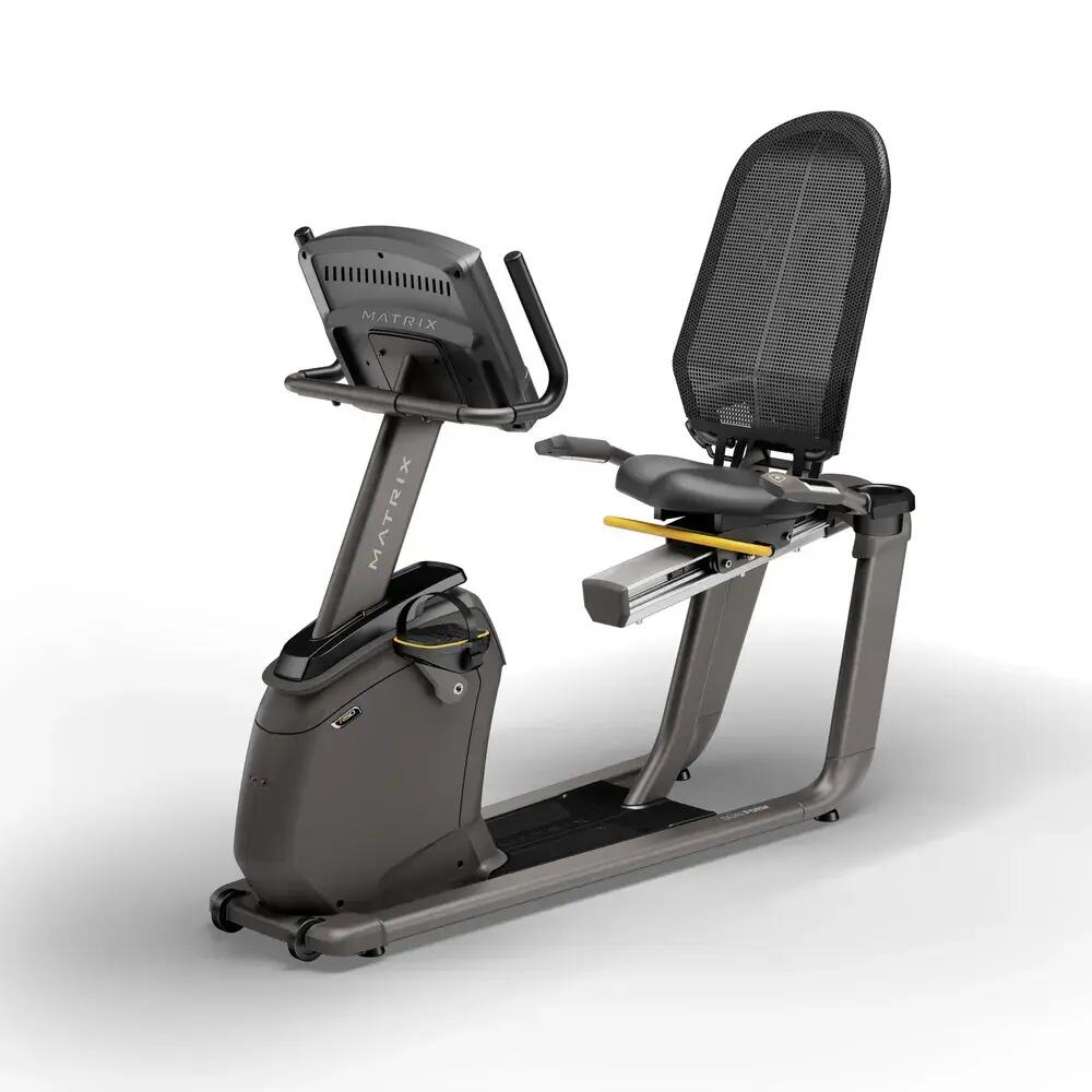 Vélo d'exercice couché professionnel R50 avec console XR - Matrix Fitness 3/5
