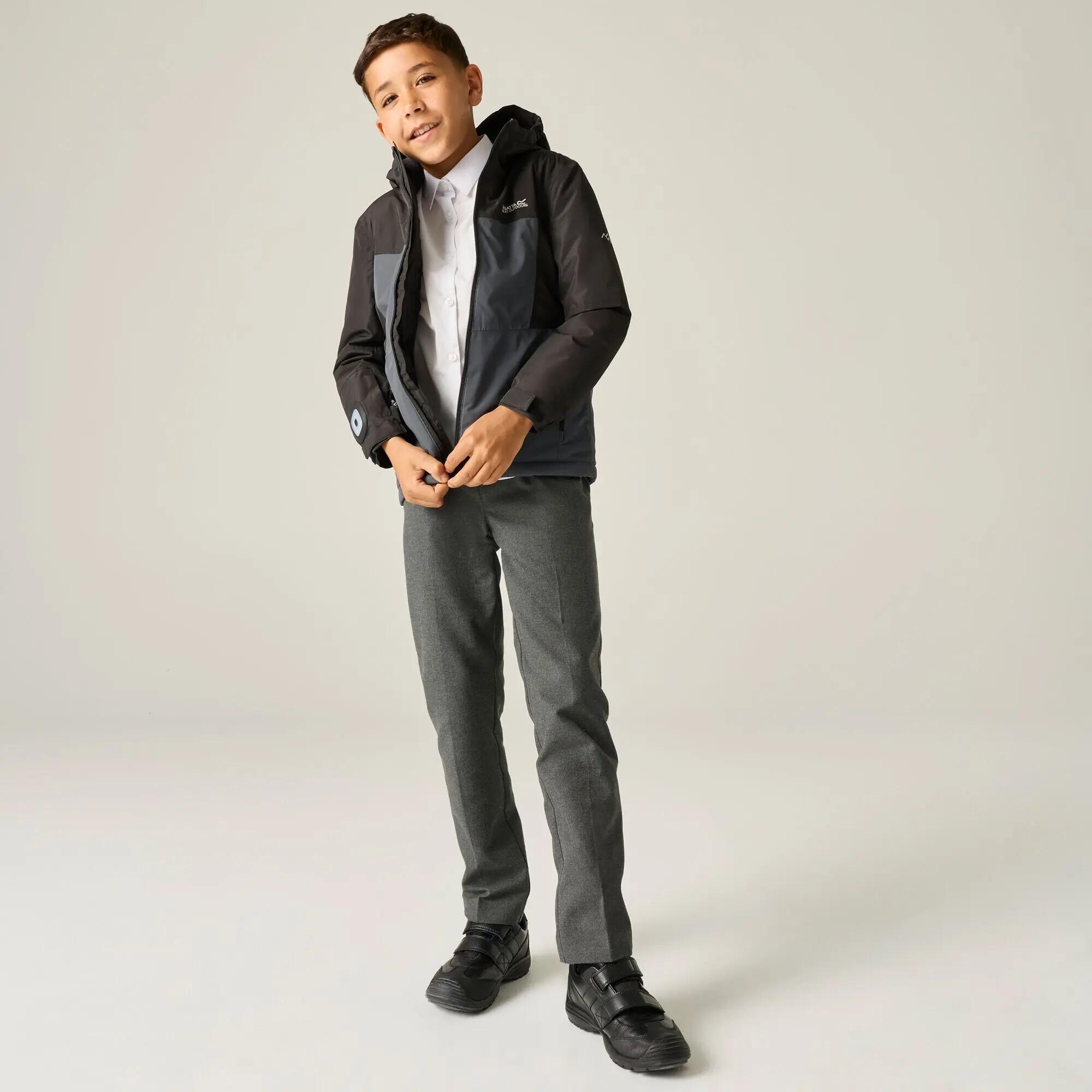 Veste Beamz pour enfants, à capuche, imperméable, respirante et isolée 3/8
