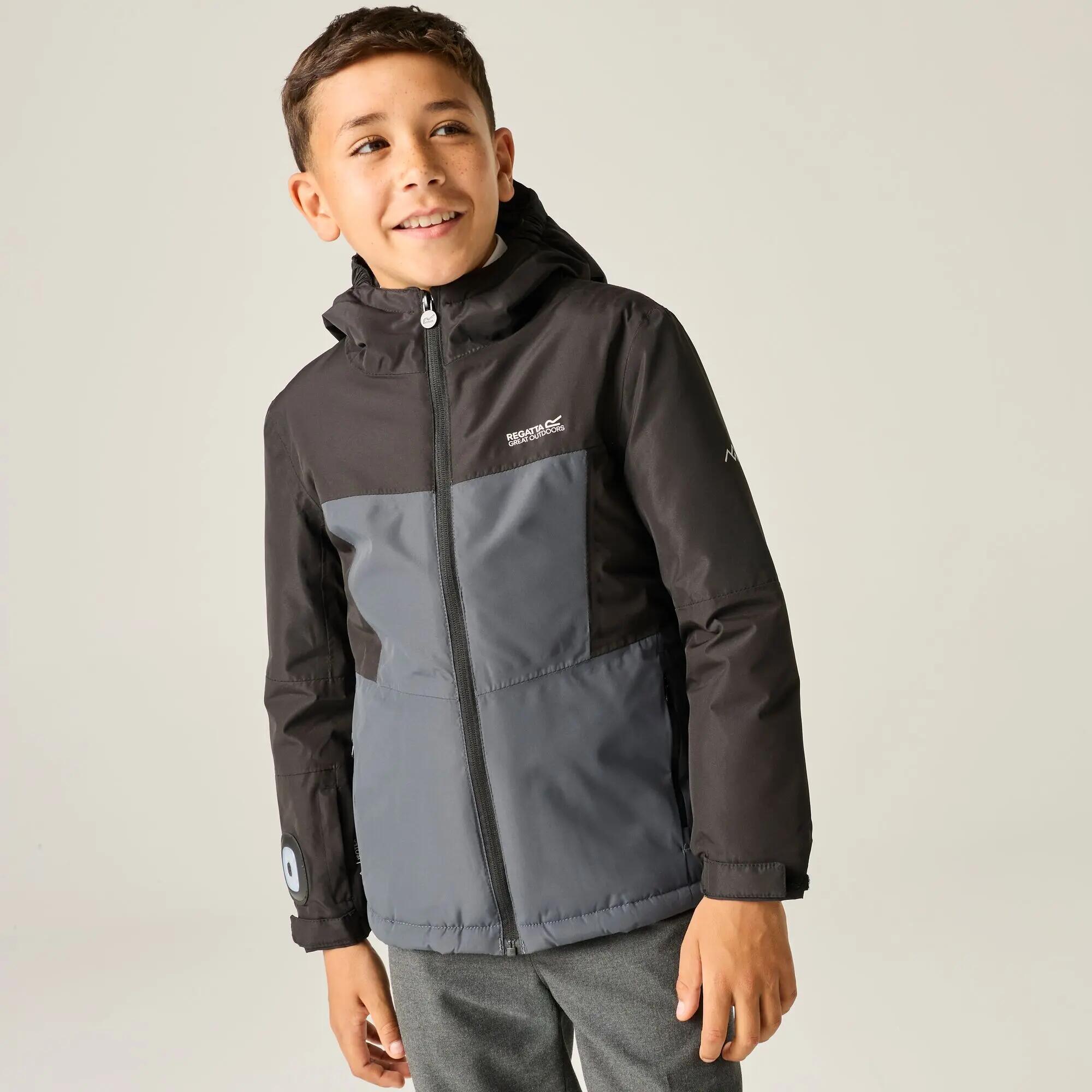 Veste Beamz pour enfants, à capuche, imperméable, respirante et isolée 2/8