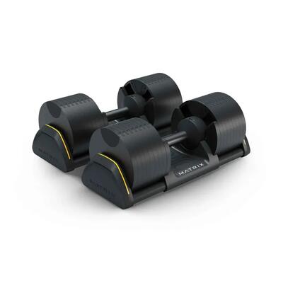 Matrix db20 verstelbare halterset 2 × 20 kg met houders