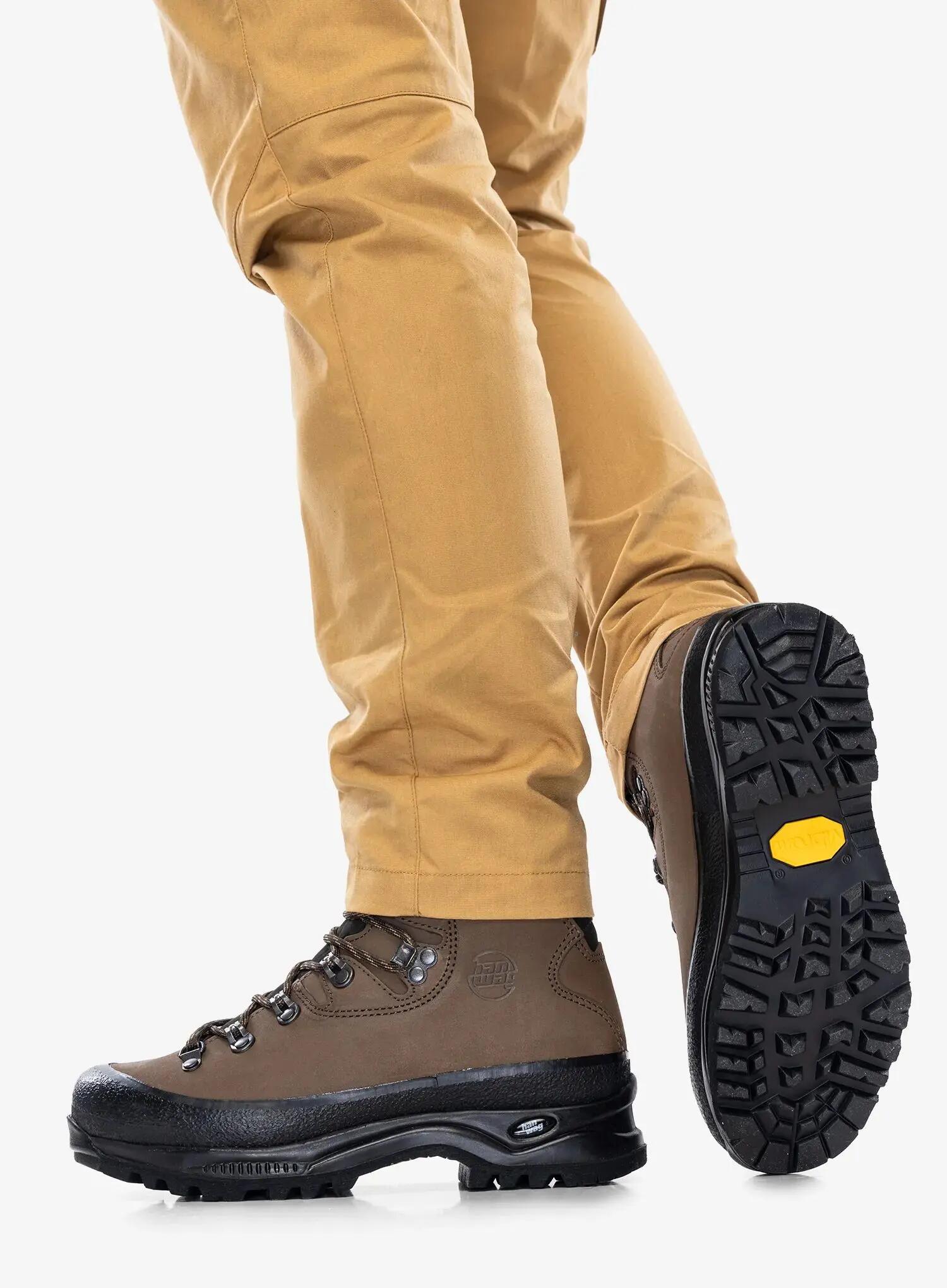 Hanwag Damen Yukon LL Lady Wanderschuh Echtleder in braun 5/7