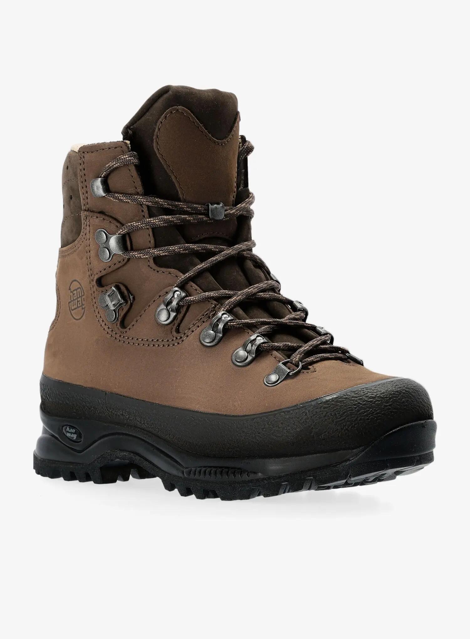 Hanwag Damen Yukon LL Lady Wanderschuh Echtleder in braun 4/7