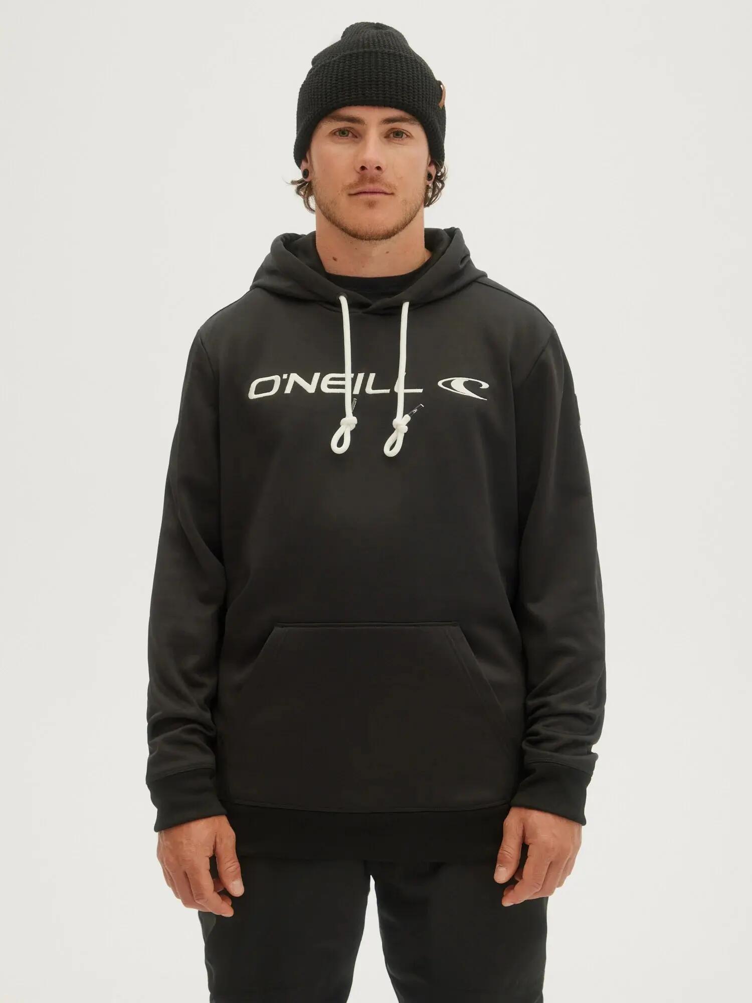 Kapuze O'Neill Rutile Hooded Fleece, Schwarz, Herren 6/6