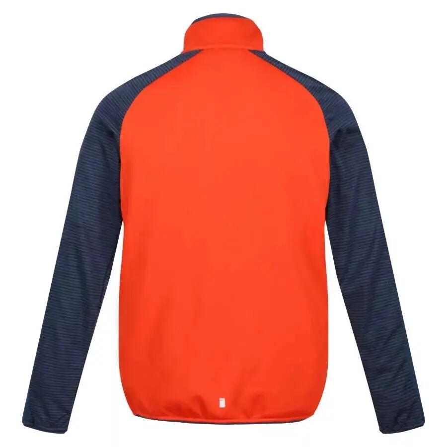 Herren-Sweatshirt Regatta Men Yare Vi Extol Stretch Softshell-Jacke Rusty Orange 4/7