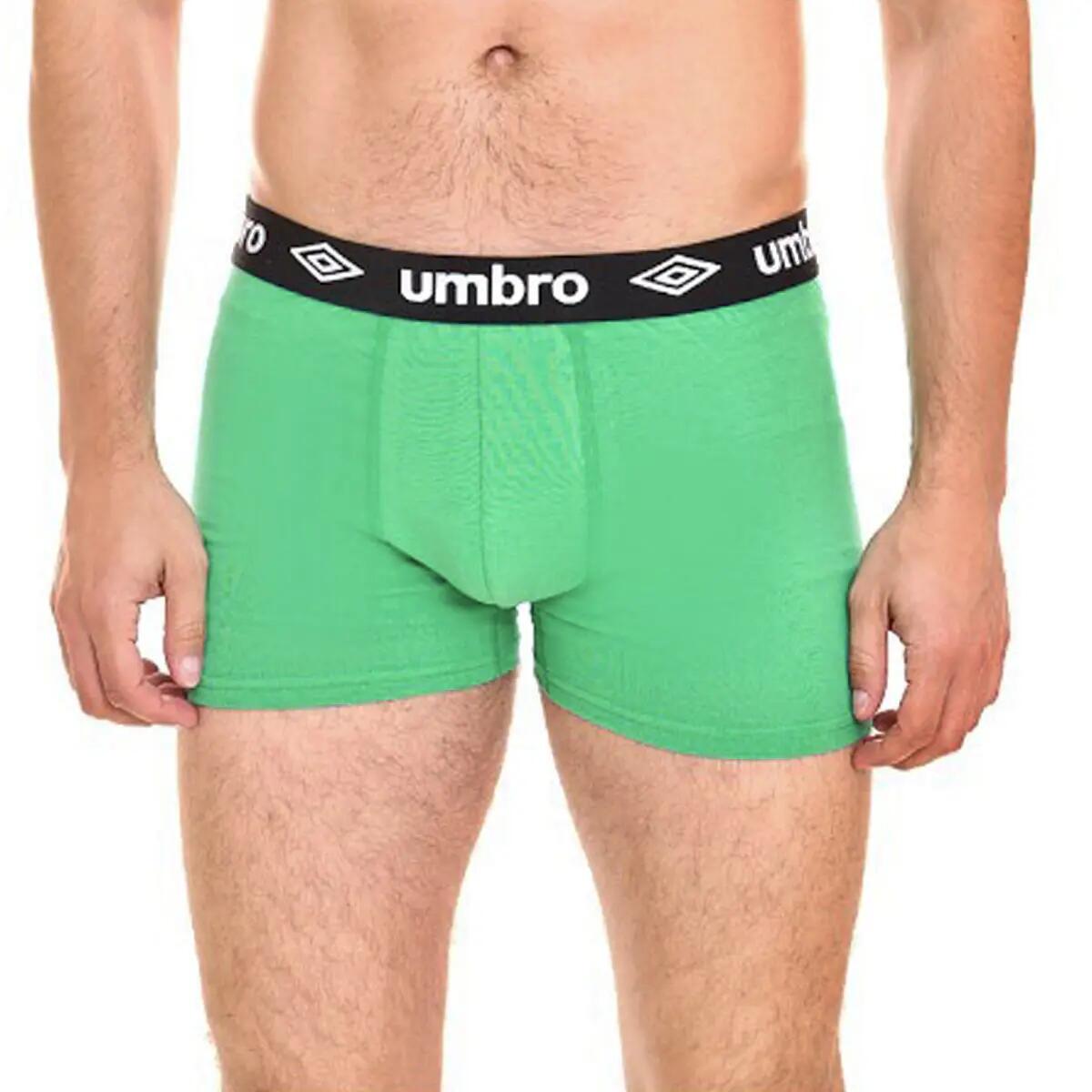 Boxer uomo Umbro 2 pezzi — 95% cotone, vita media 4/5