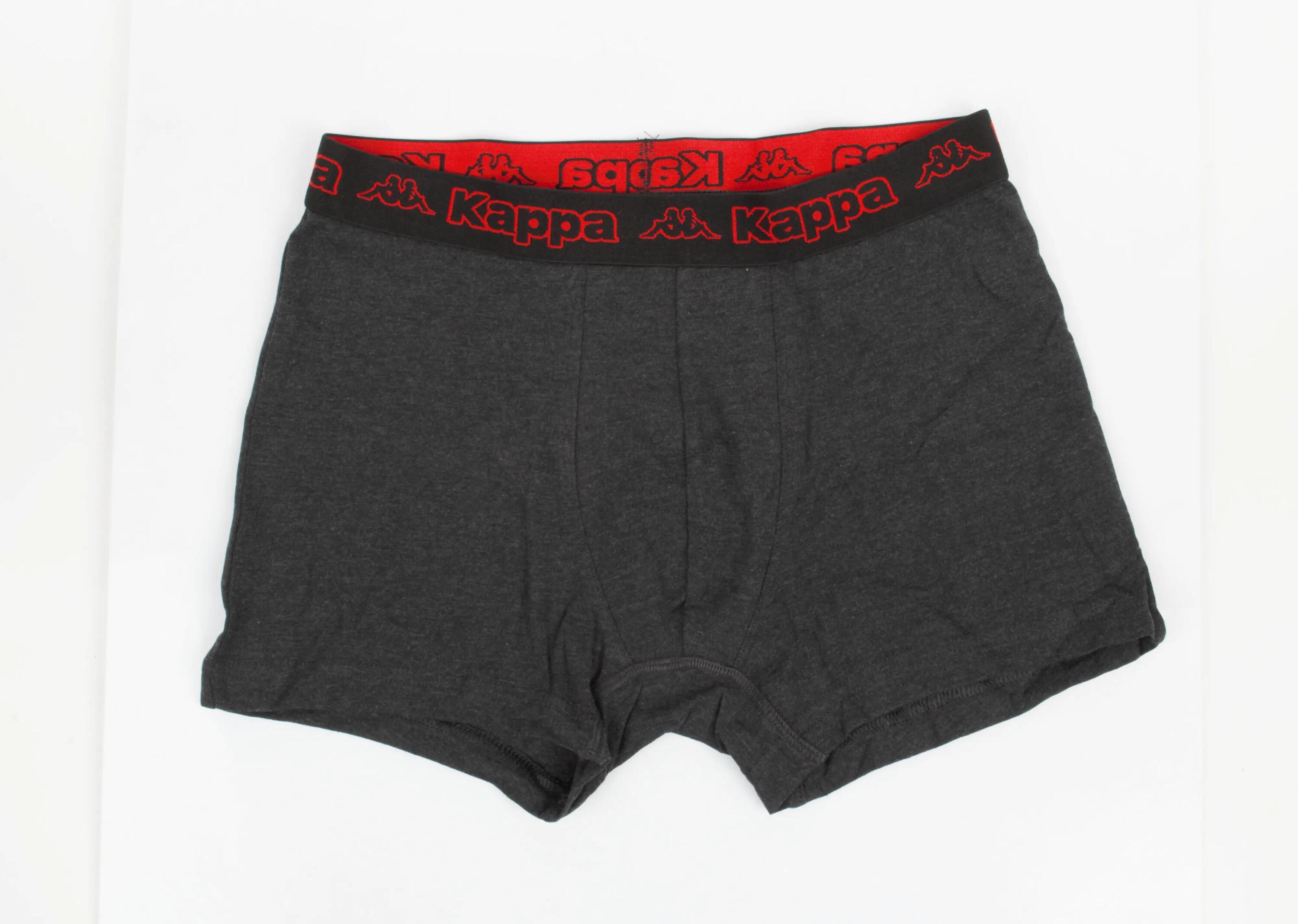 Boxershorts Kappa 2er-Pack Dunkelgrau-Hellgrau Dunkelgrau/Grau St. 2/5