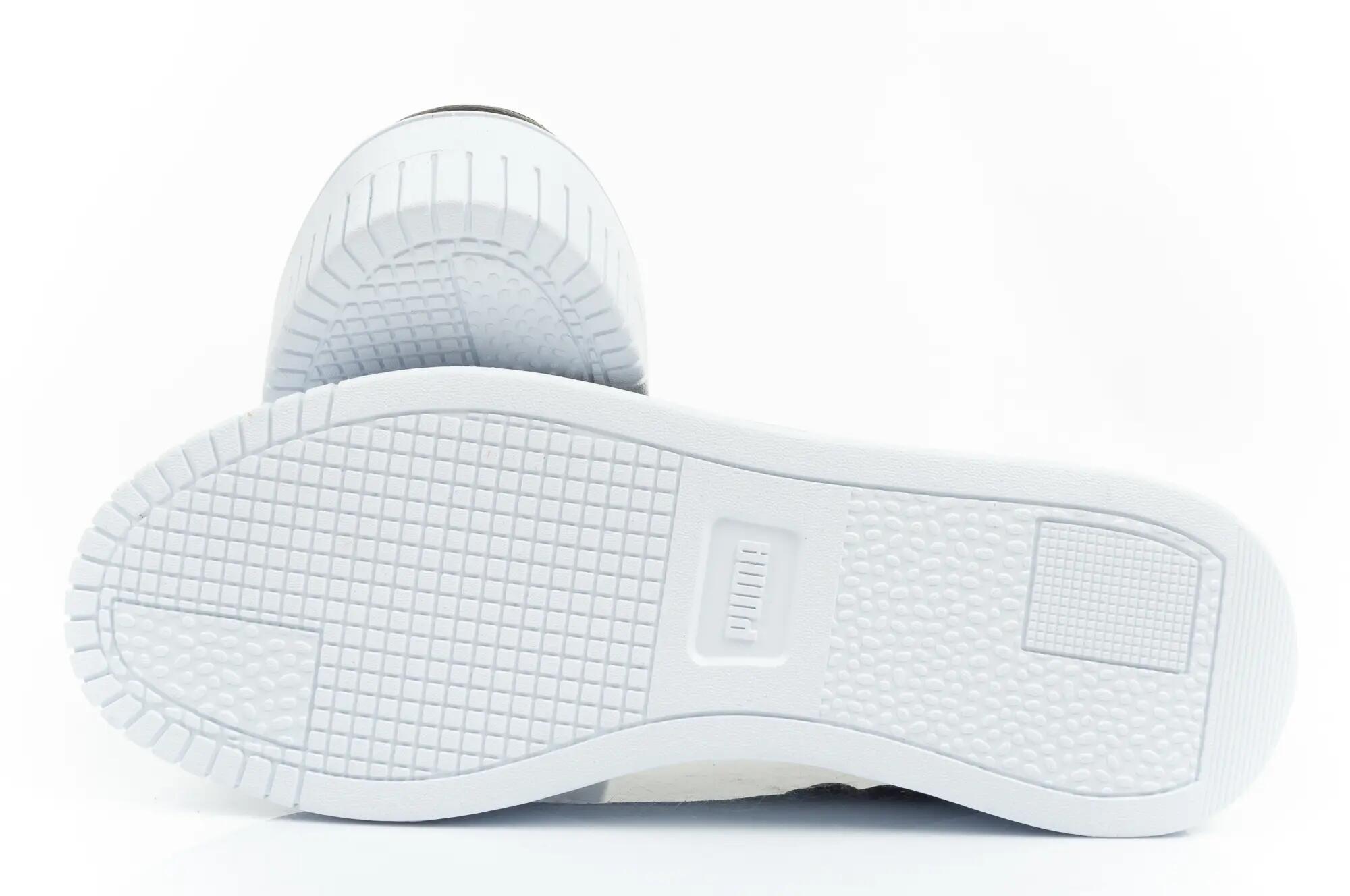 Dames Carina Street Leren Trainers (Zwart, Wit) 9/10