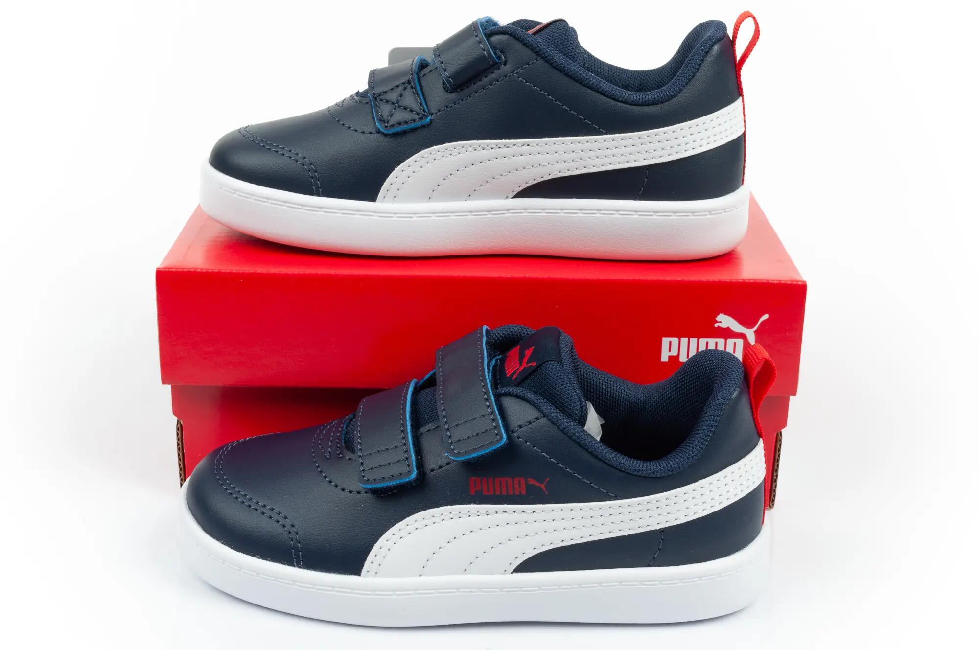 Puma Courtflex V2 V Inf, Niebieski 10/10
