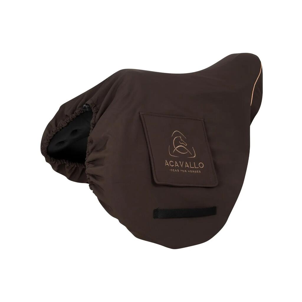 Fleece inner saddle cover