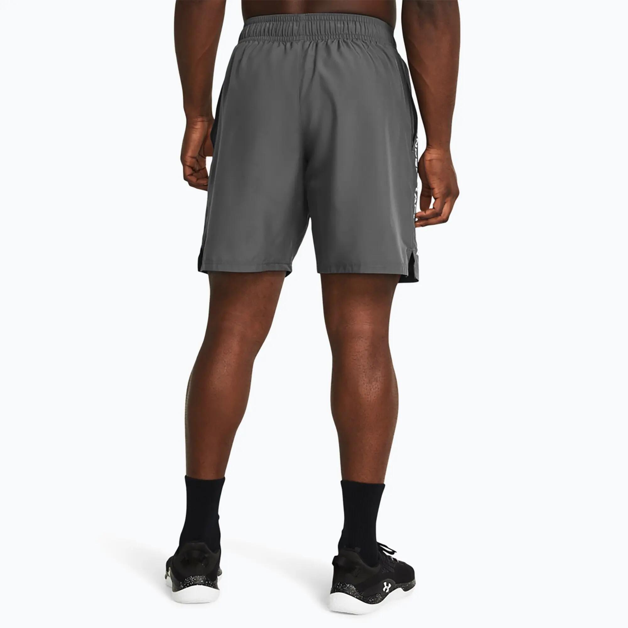 Spodenki funkcyjne męskie szare Under Armour Szary XS 3/7