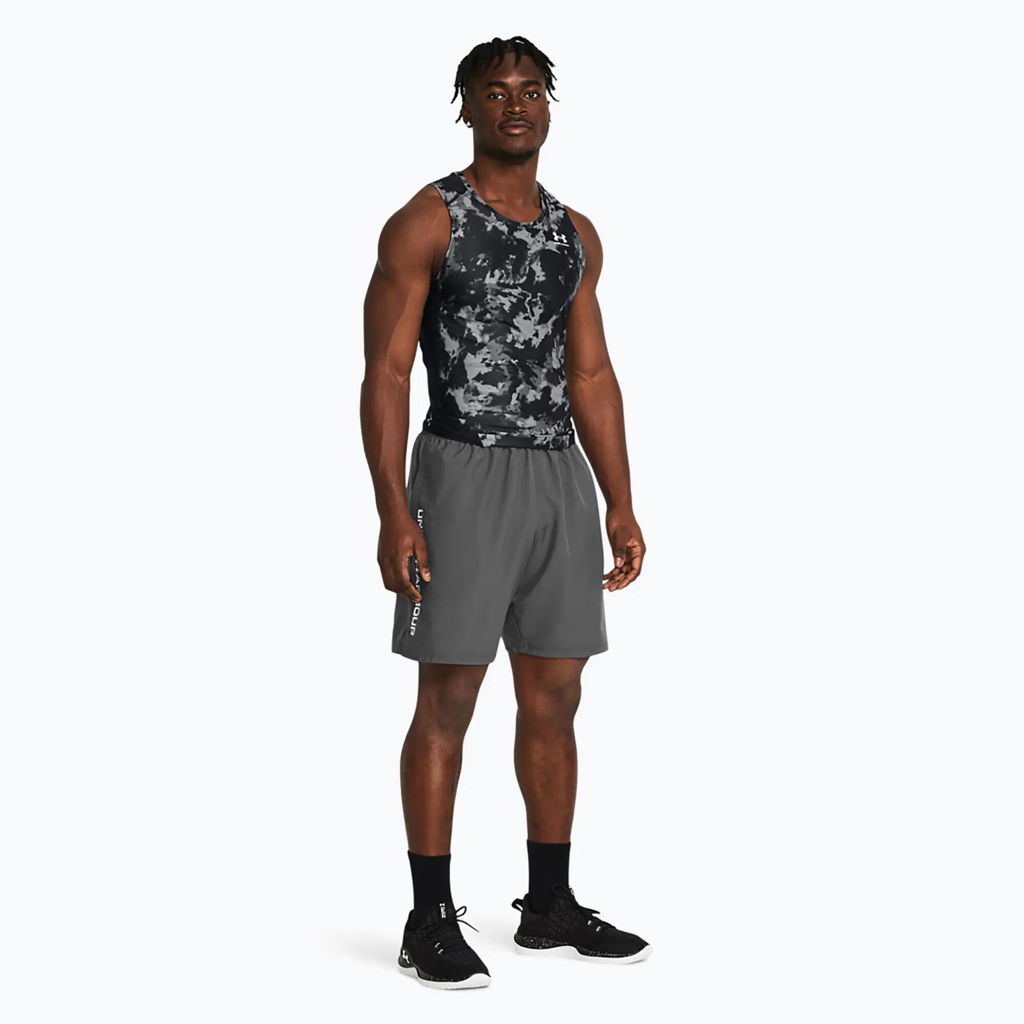 Spodenki funkcyjne męskie szare Under Armour Szary XS 2/7