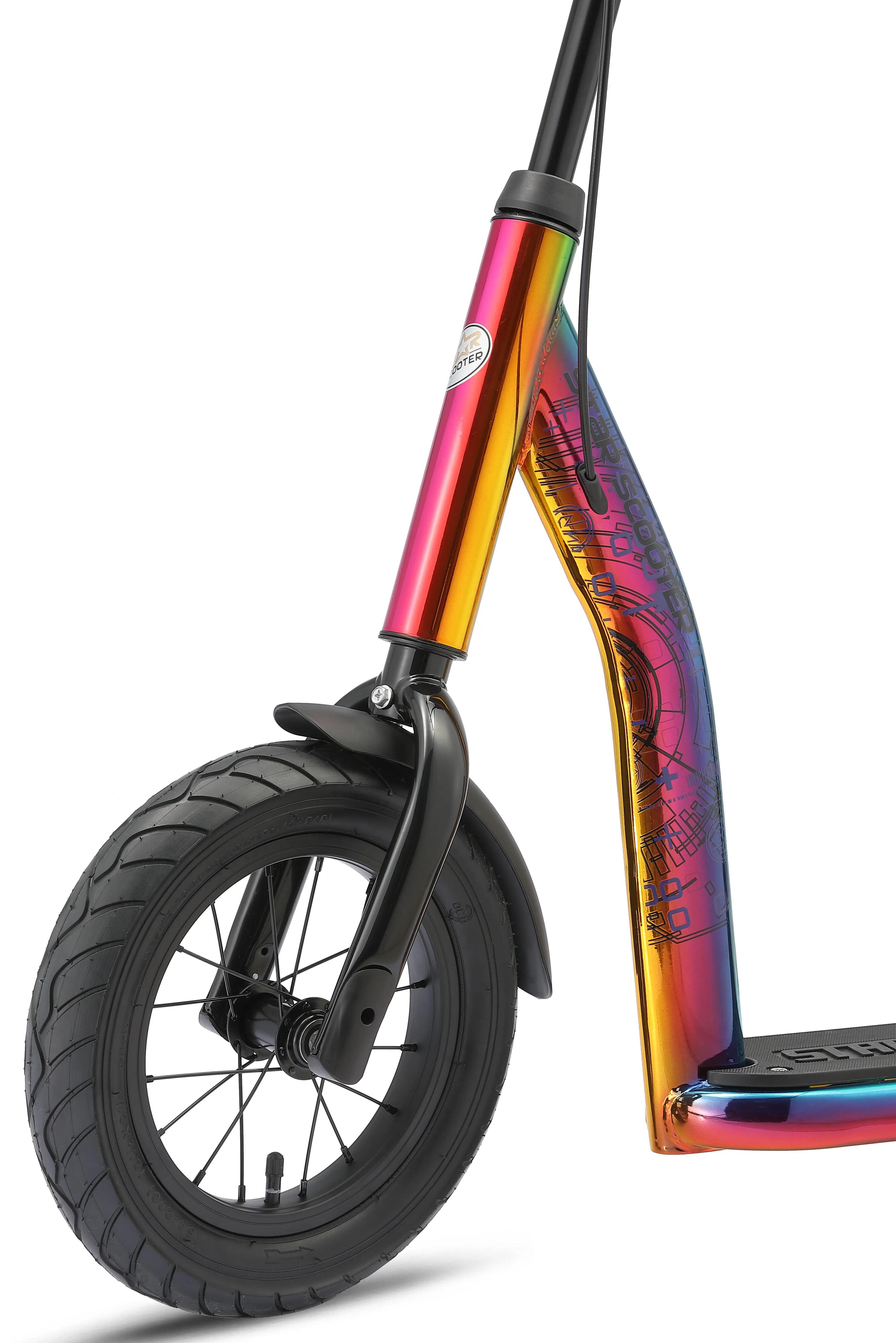 Trottinette grandes roues 12", pour enfants de 8 ans, pneus gonflables, NewGen 6/8