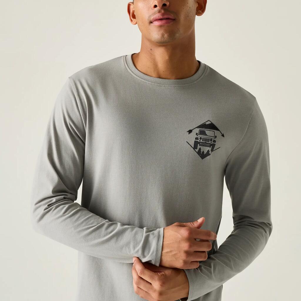 Mens Maylow Crew Neck Long Sleeve T-Shirt