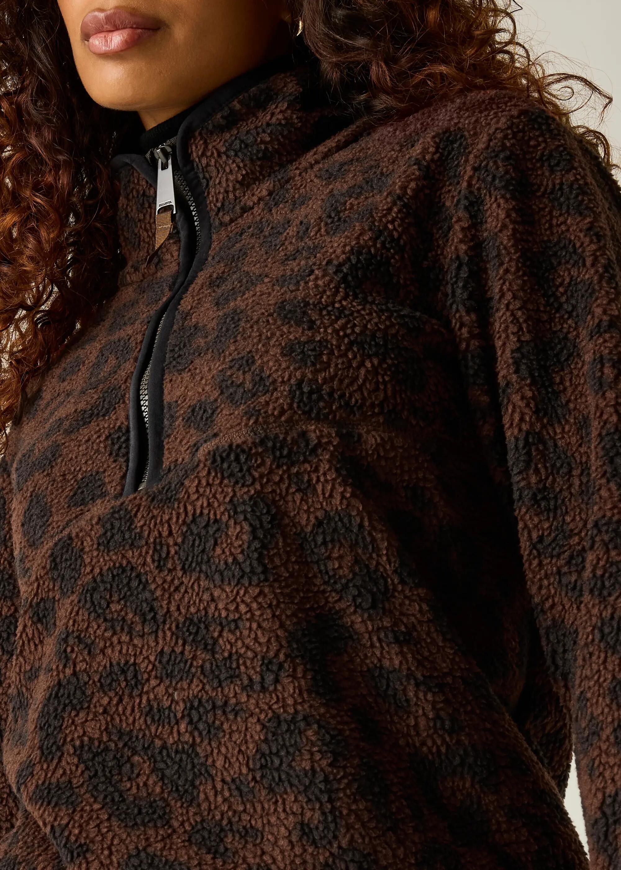 Polaire à demi-zip Frankie Borg pour femme 6/6