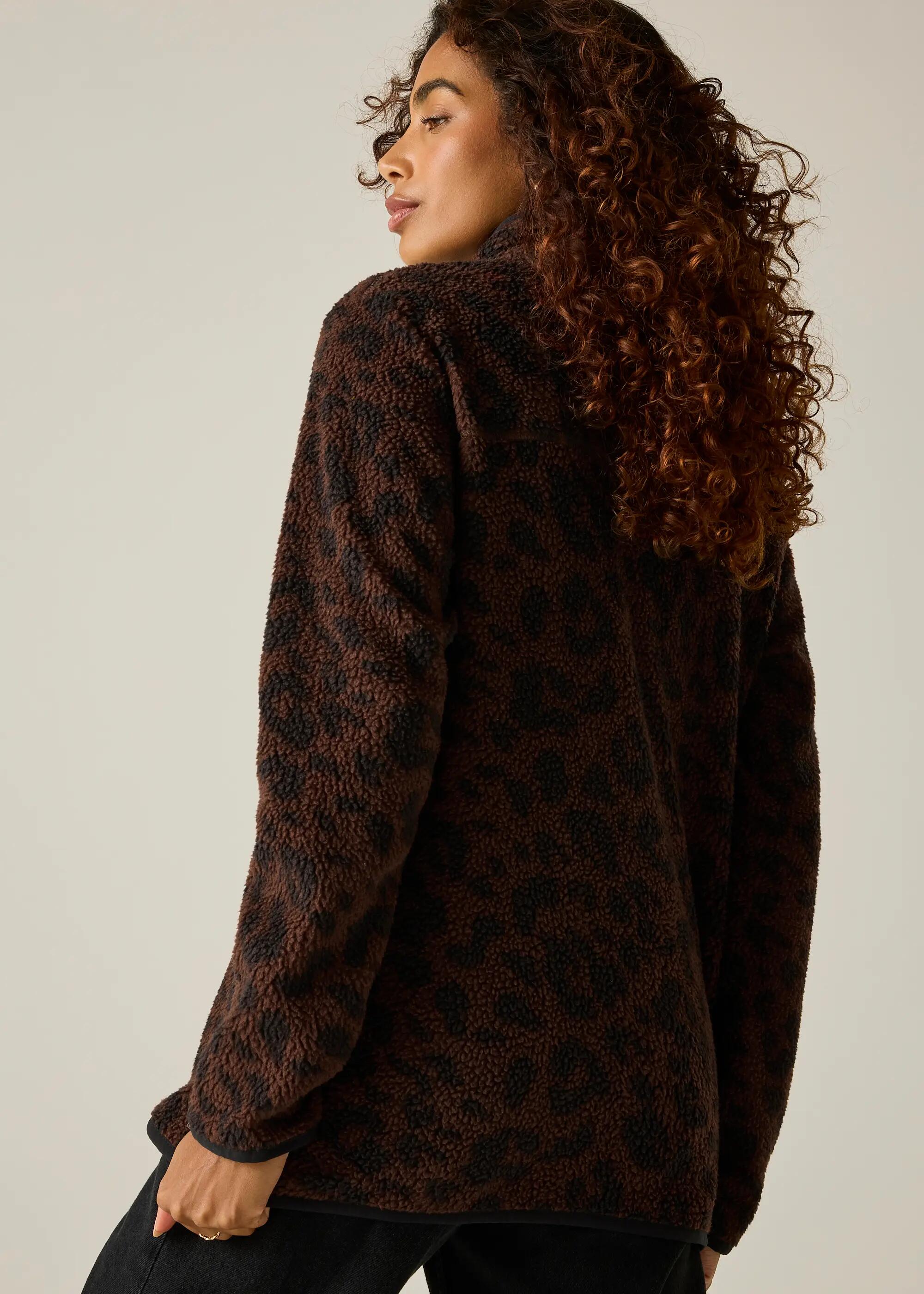 Polaire à demi-zip Frankie Borg pour femme 4/6