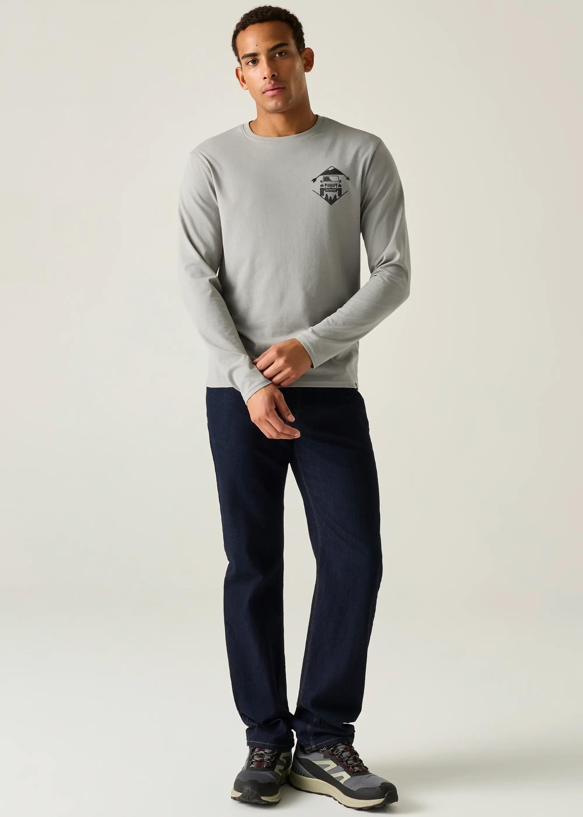 T-shirt à manches longues et col rond Maylow pour homme 3/5