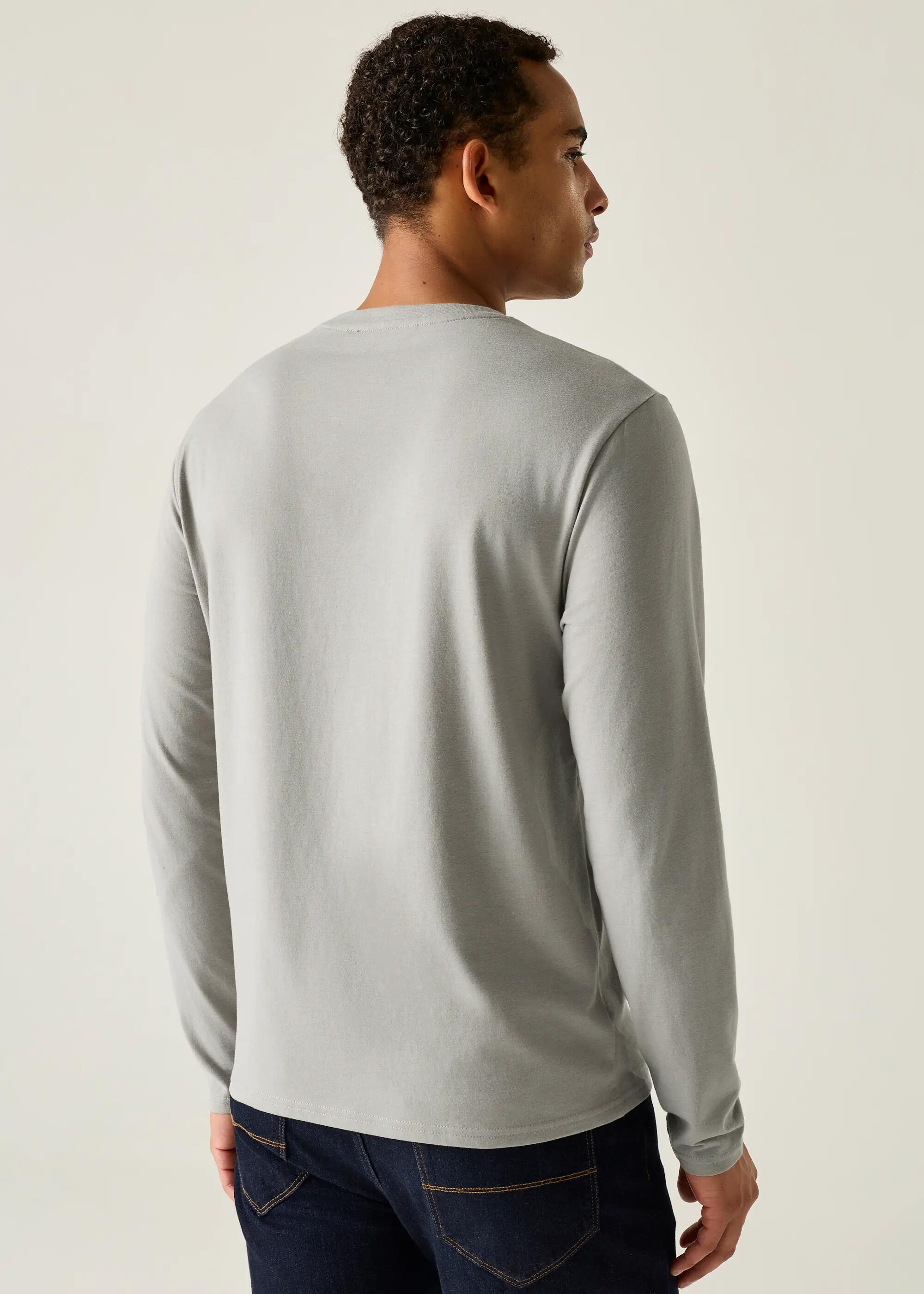 T-shirt à manches longues et col rond Maylow pour homme 2/5