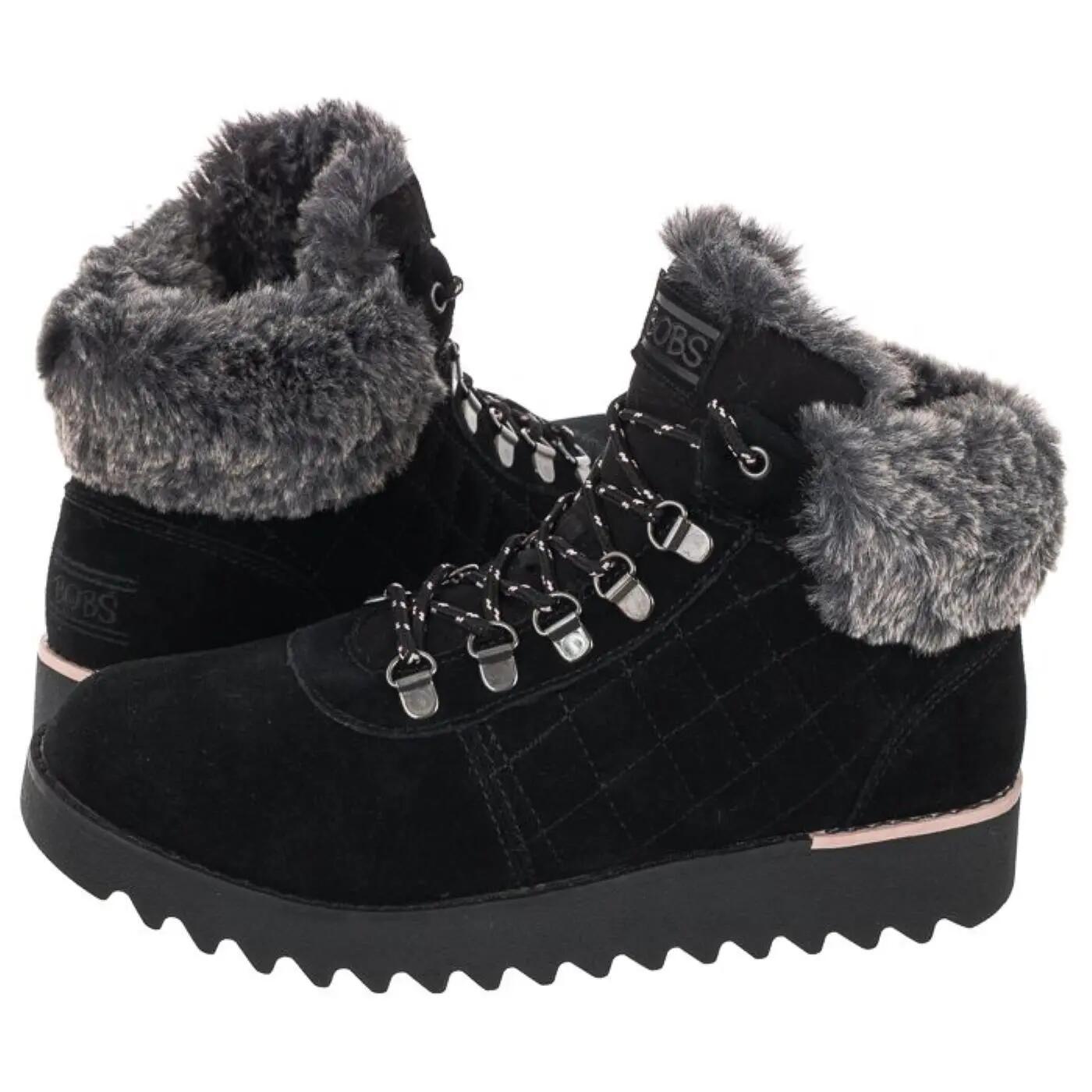 SKECHERS BOBS MOUNTAIN KISS 113431-BLK 36 2/5