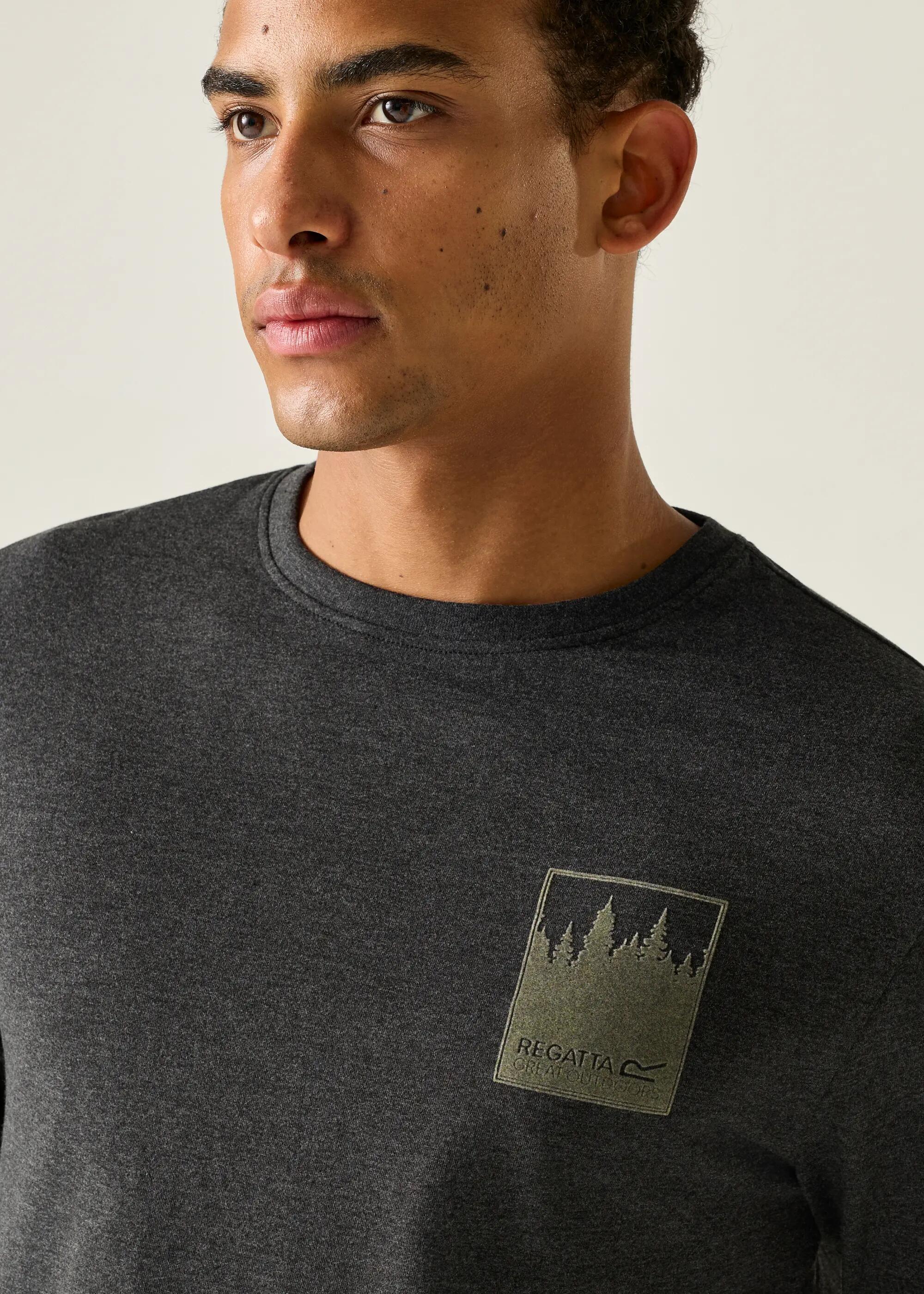 Camiseta de manga larga con cuello redondo Maylow para hombre 5/6