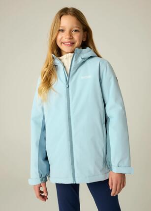 Veste Hurdle pour enfants, à capuche, imperméable, respirante et isolée