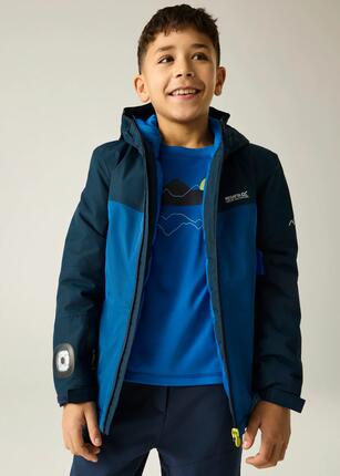 Veste Beamz pour enfants, à capuche, imperméable, respirante et isolée