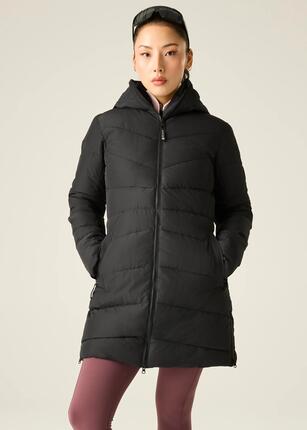 Dames Glacier Longline gevoerde jas
